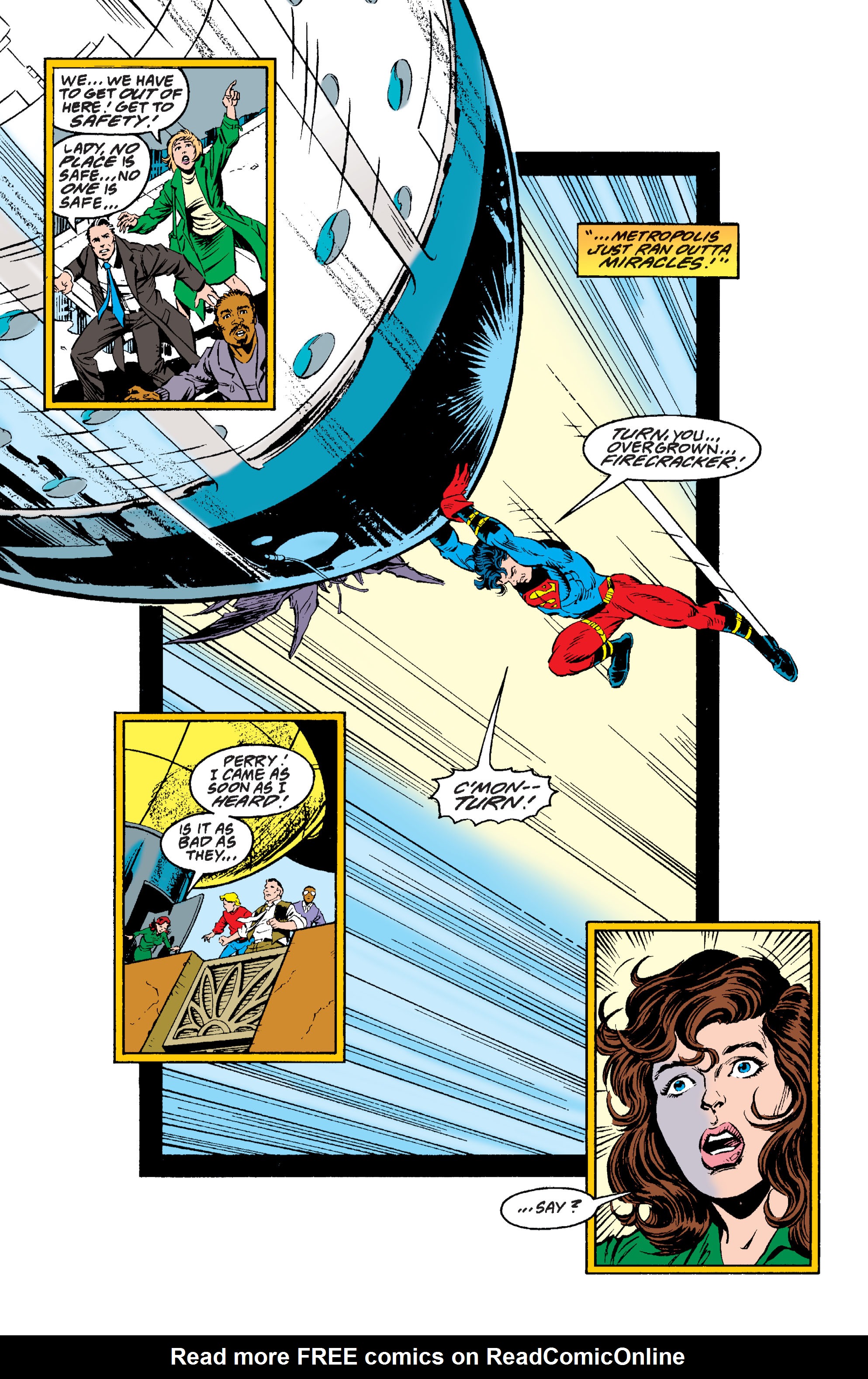 Read online Superman: The Death and Return of Superman Omnibus comic -  Issue # TPB (Part 11) - 90