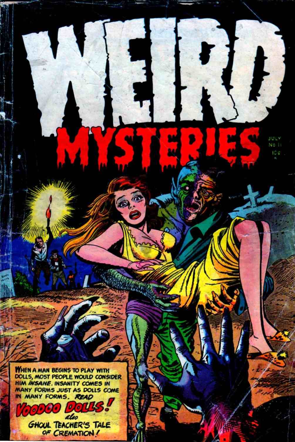 Read online Weird Mysteries (1952) comic -  Issue #11 - 1