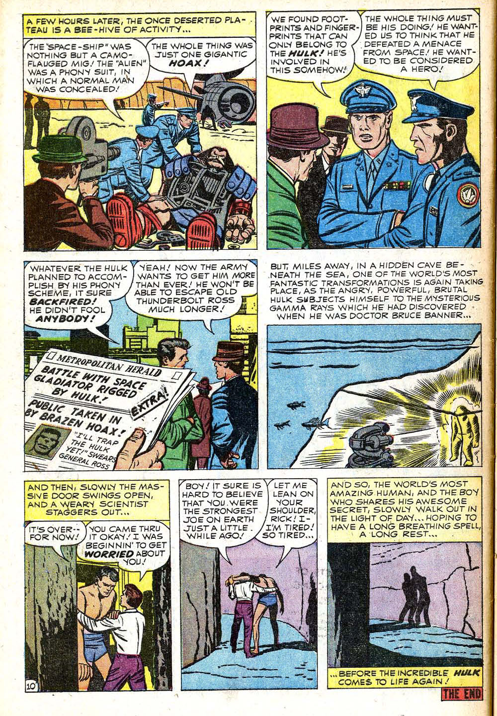 Read online The Incredible Hulk (1962) comic -  Issue #4 - 32