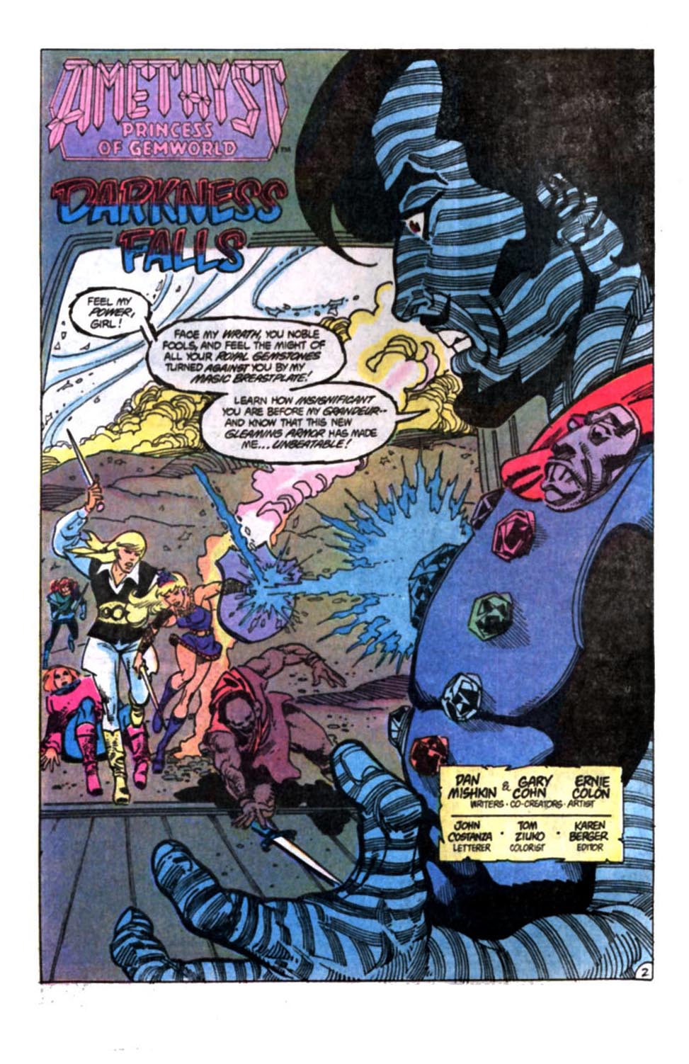 Read online Amethyst, Princess of Gemworld comic -  Issue #12 - 3