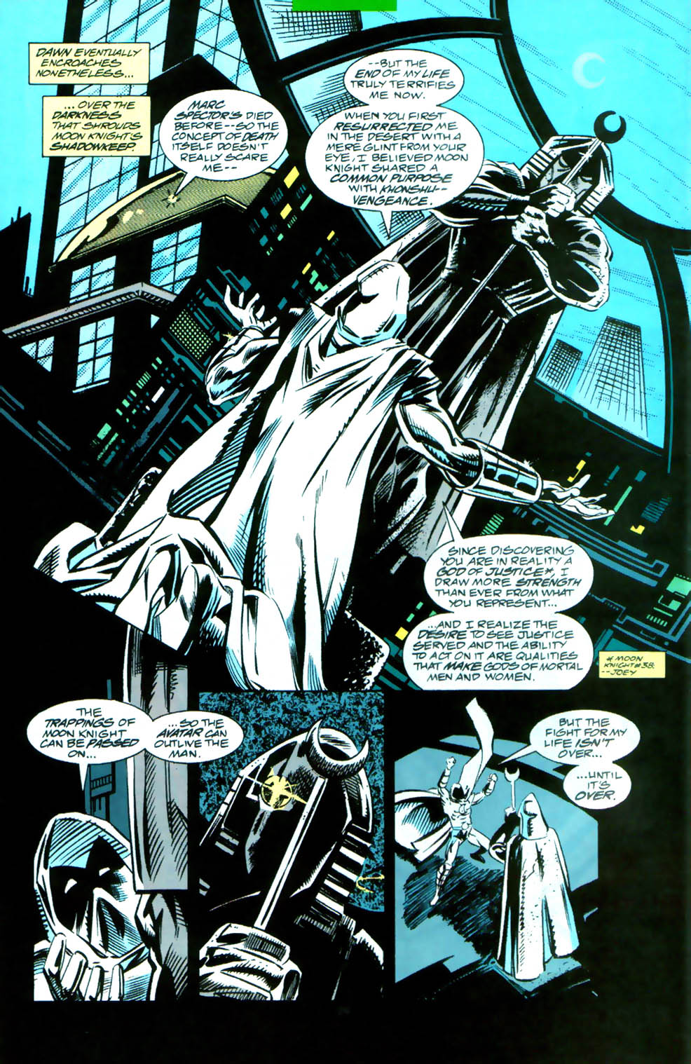 Read online Marc Spector: Moon Knight comic -  Issue #44 - 22