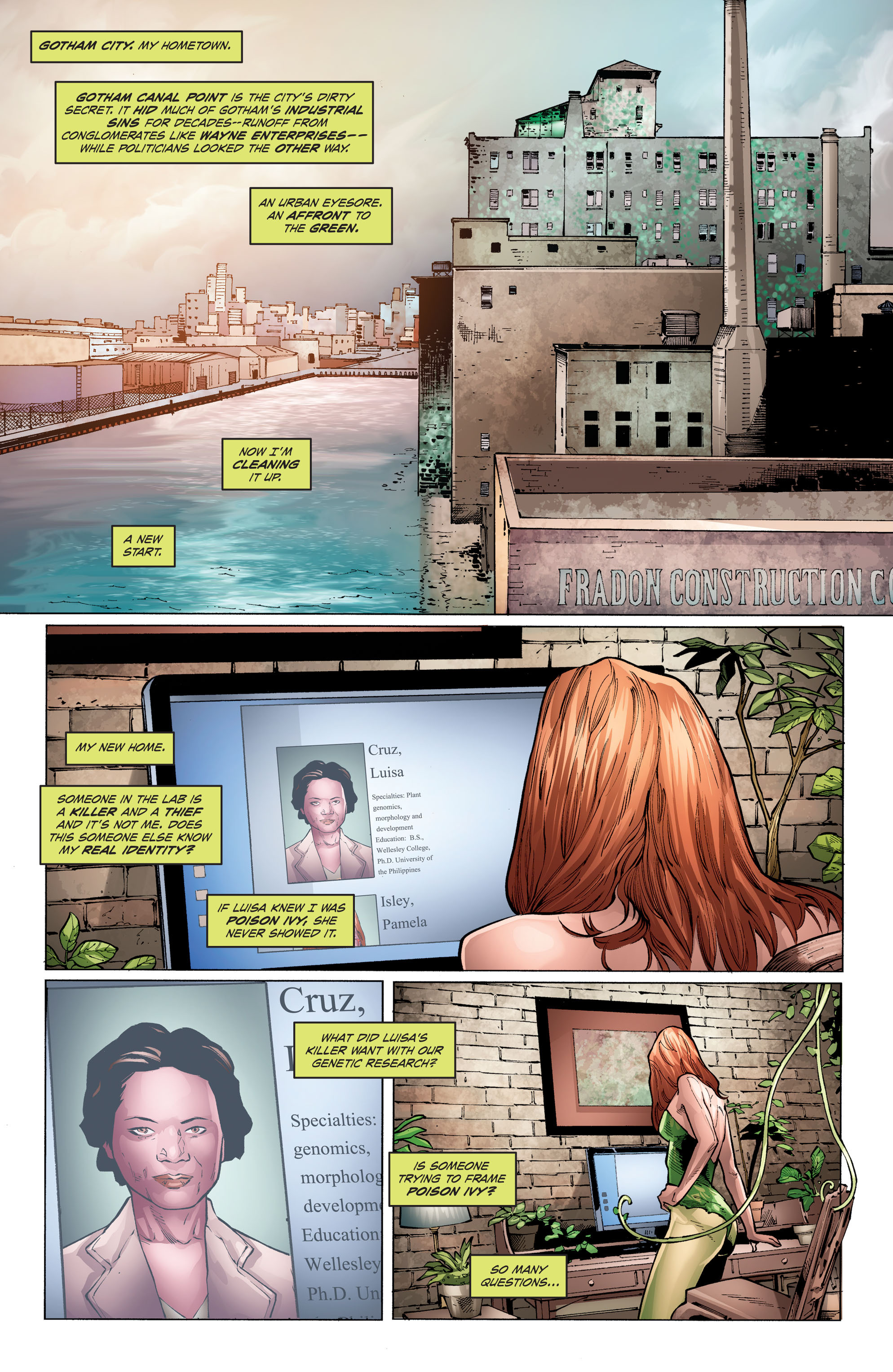 Read online Poison Ivy: Cycle of Life and Death comic -  Issue #2 - 8