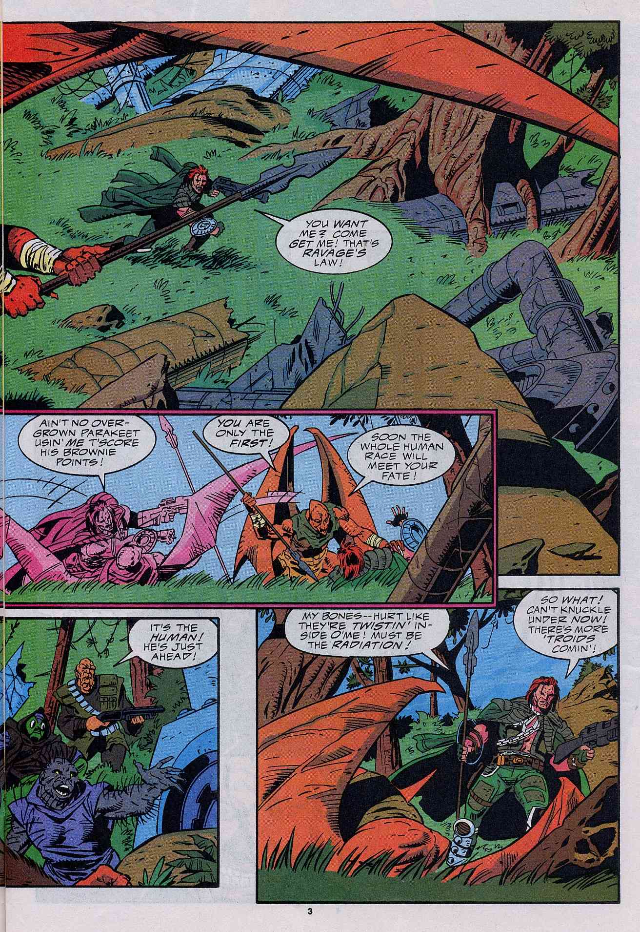 Read online Ravage 2099 comic Issue 4