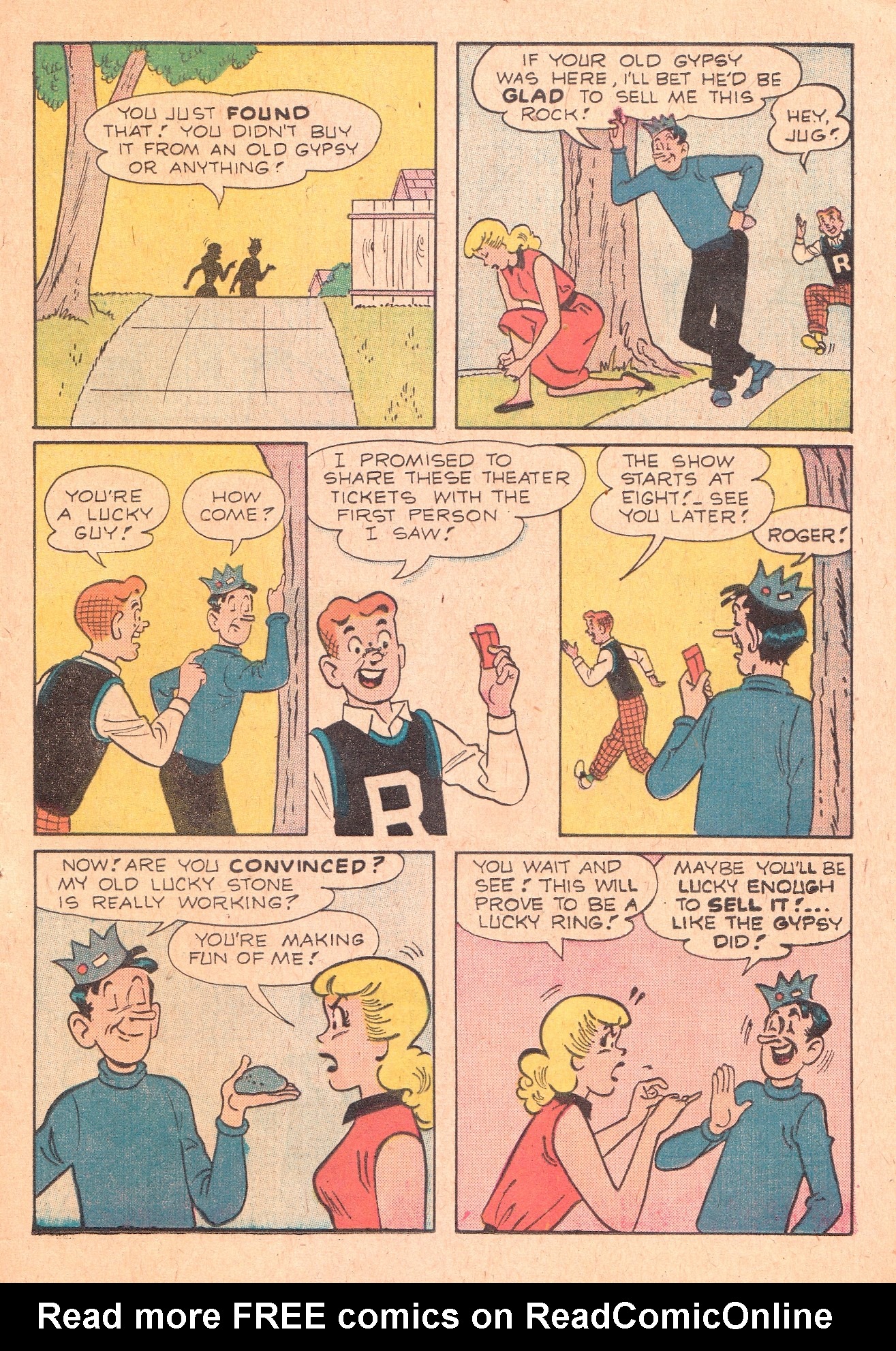 Read online Archie's Pal Jughead comic -  Issue #64 - 5