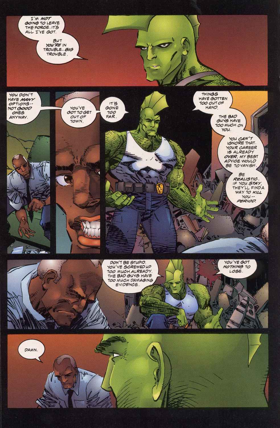 Read online The Savage Dragon (1993) comic -  Issue #5 - 16