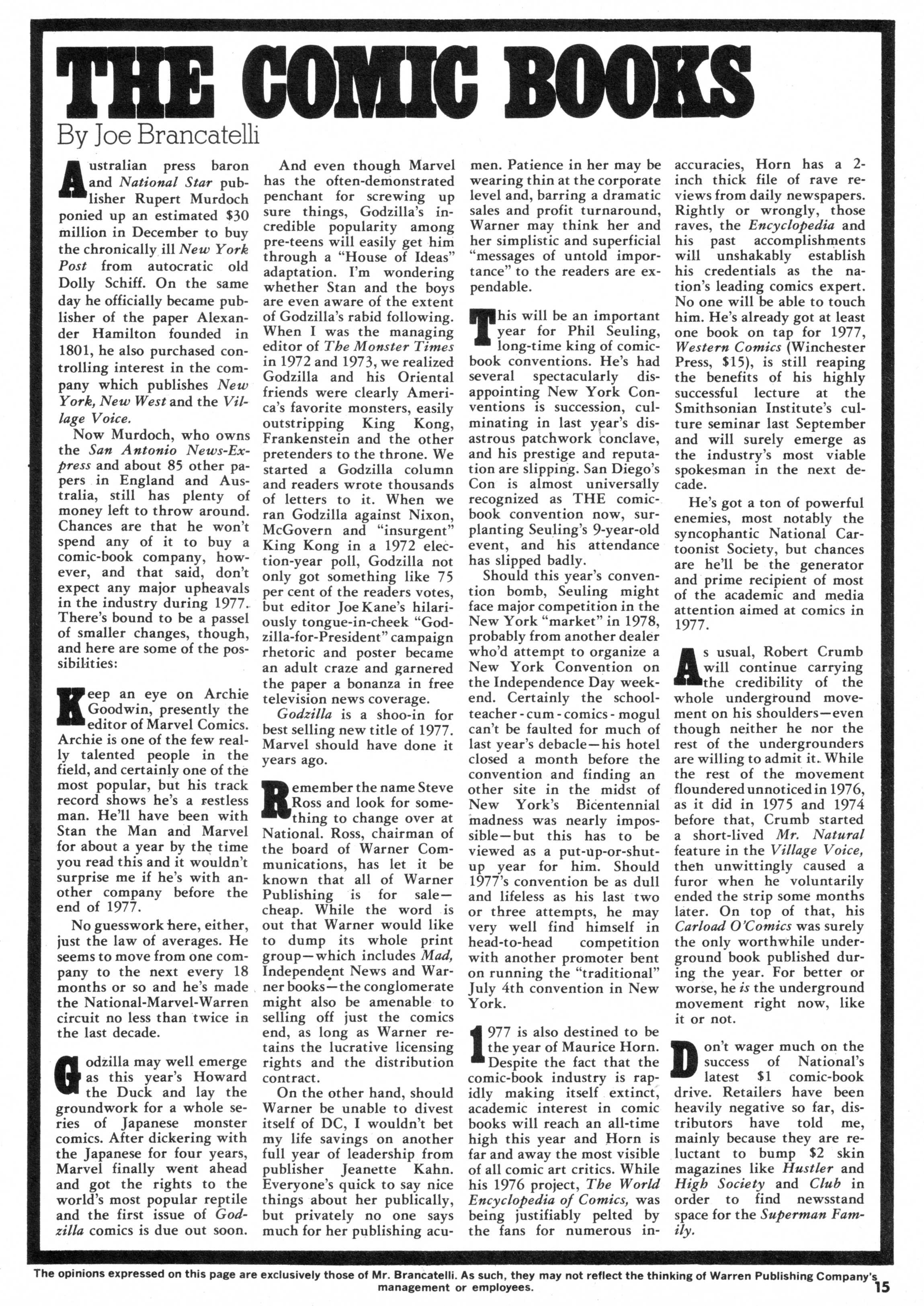 Read online Vampirella (1969) comic -  Issue #60 - 15