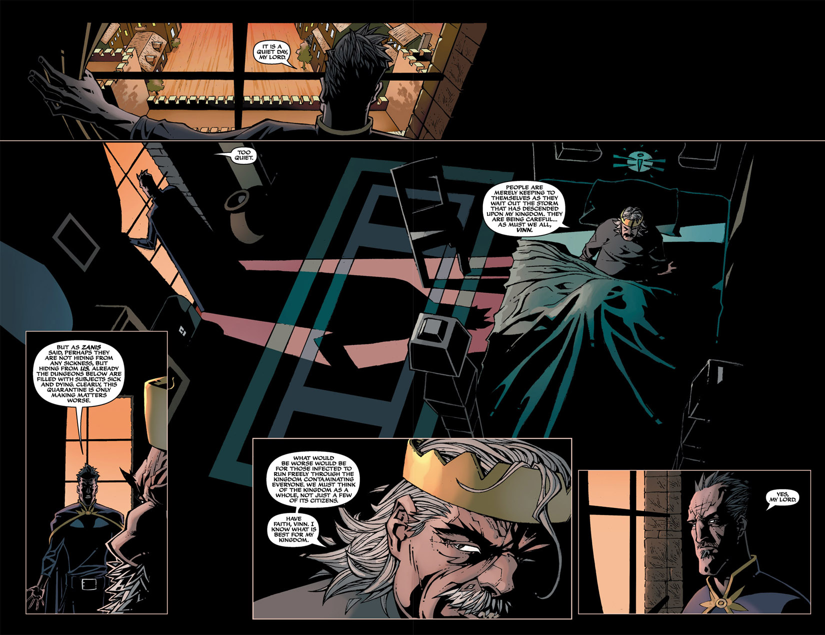 Read online Michael Turner's Soulfire: Dying Of The Light comic -  Issue # _TPB - 97