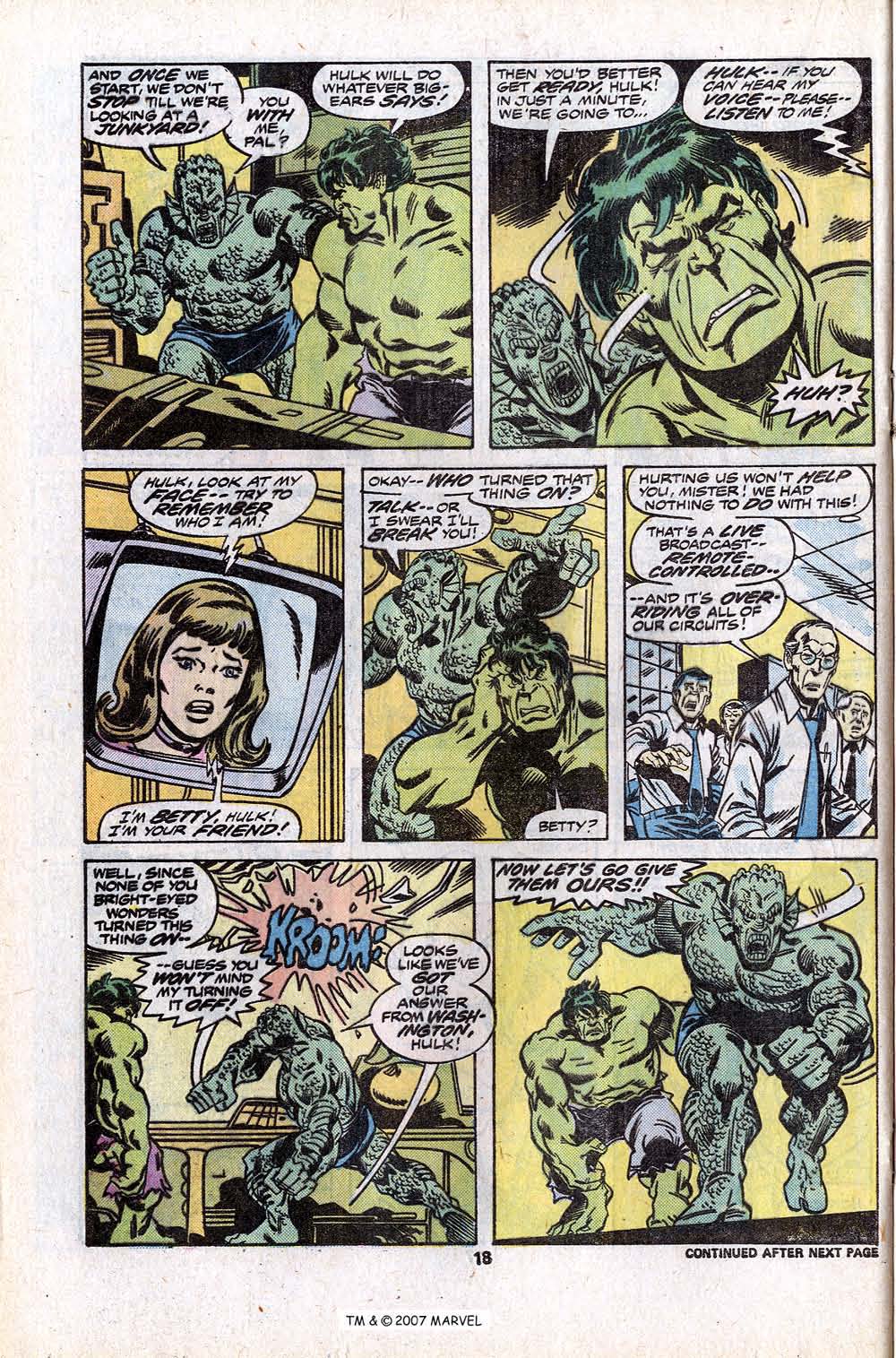Read online The Incredible Hulk (1968) comic -  Issue #196 - 20