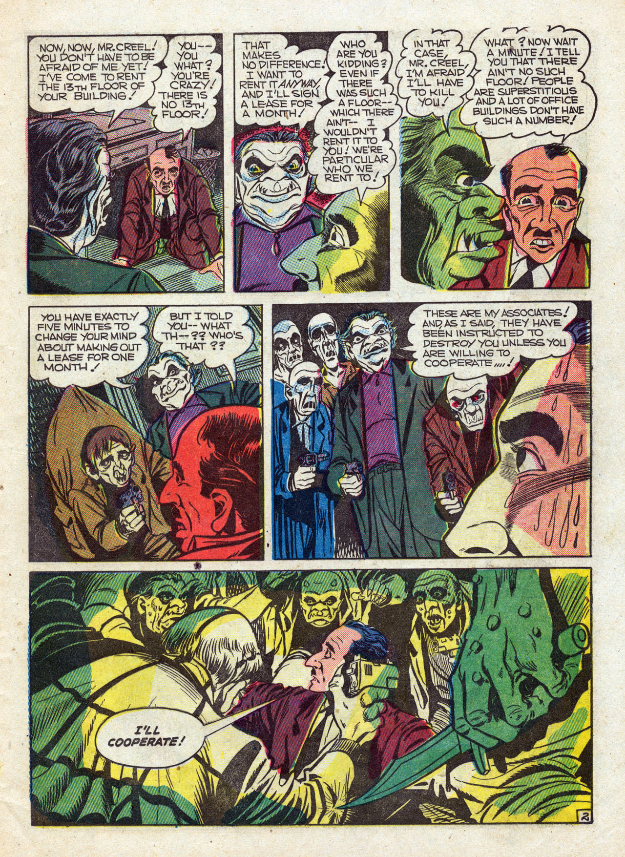 Read online Adventures into Terror comic -  Issue #12 - 25