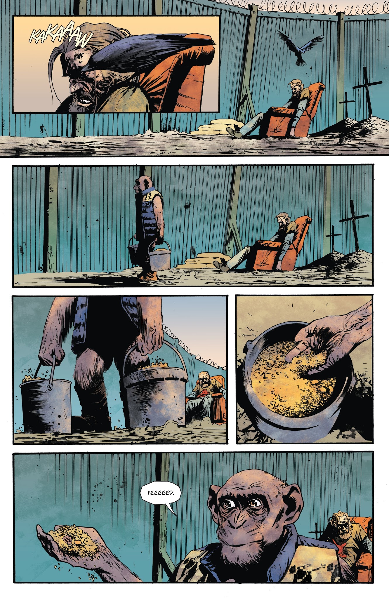 Read online War for the Planet of the Apes comic -  Issue #3 - 12