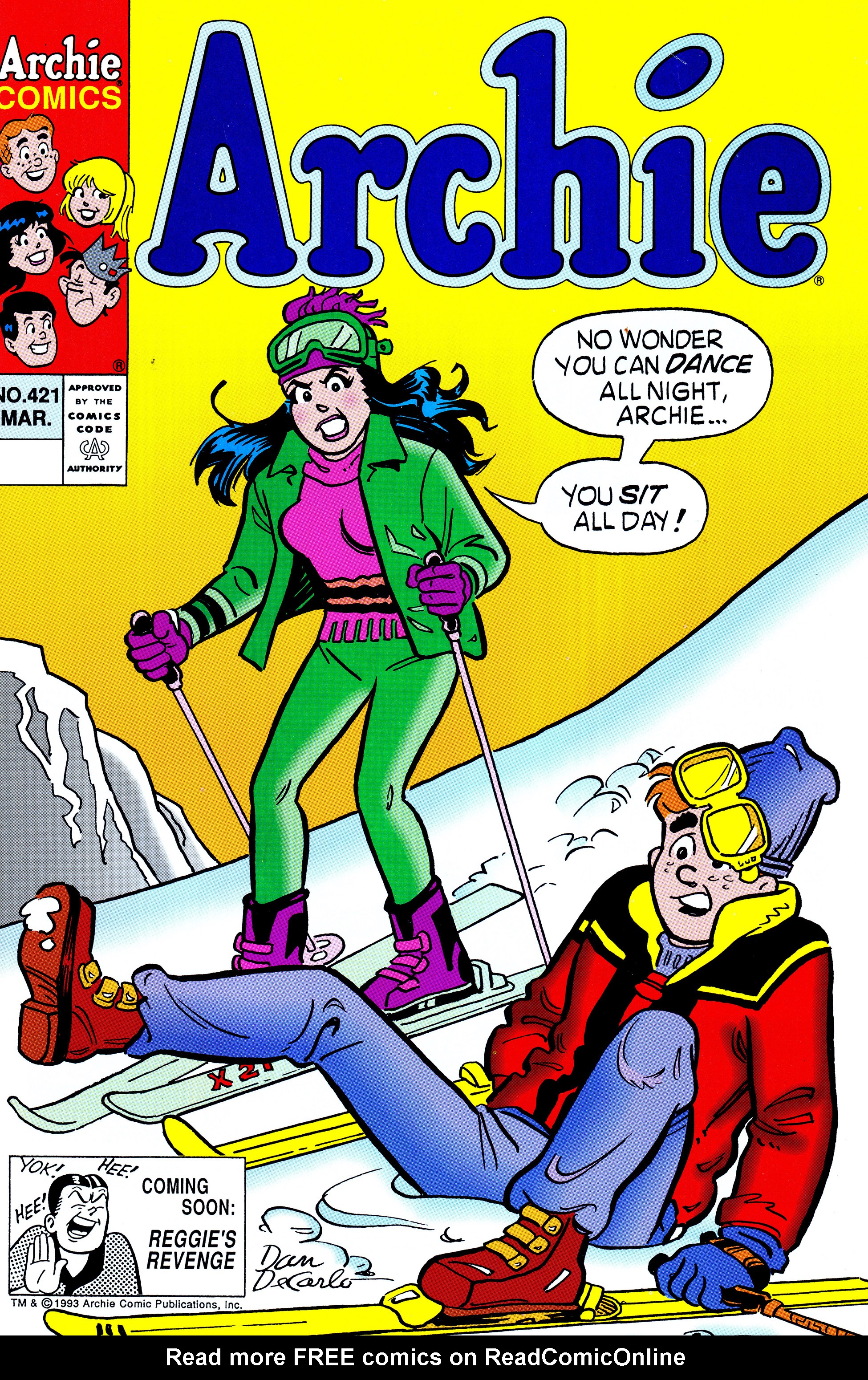 Read online Archie (1960) comic -  Issue #421 - 1