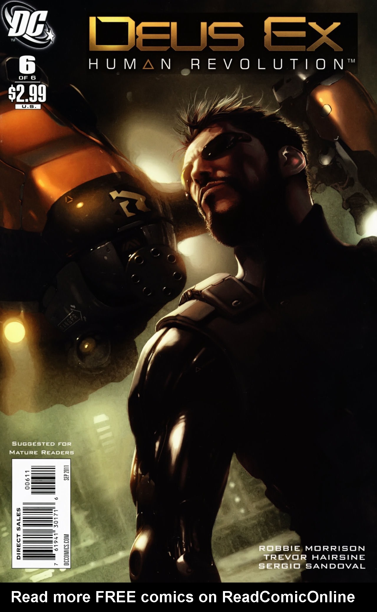 Read online Deus Ex comic -  Issue #6 - 1