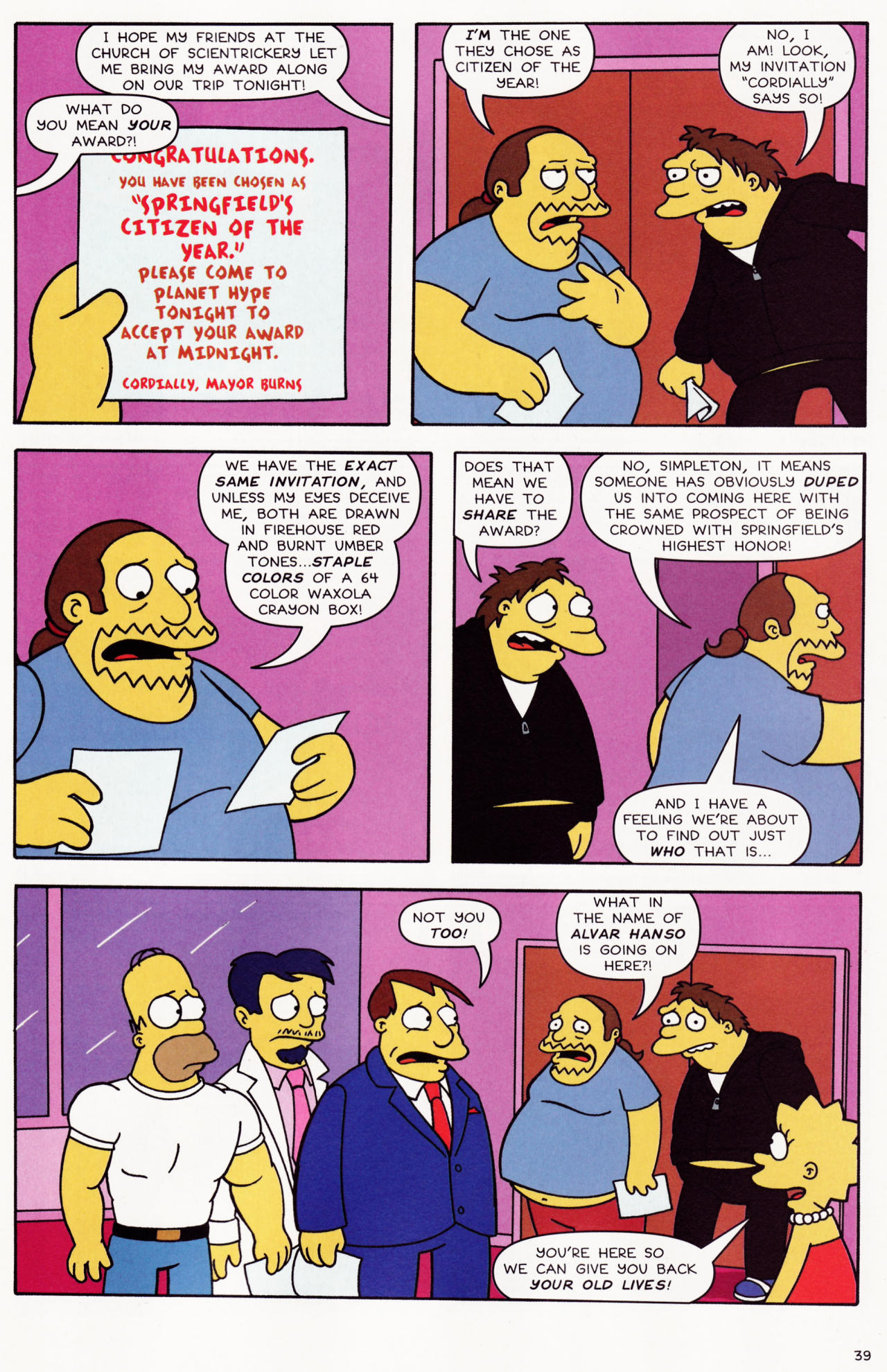 Read online The Simpsons Winter Wingding comic -  Issue #2 - 40