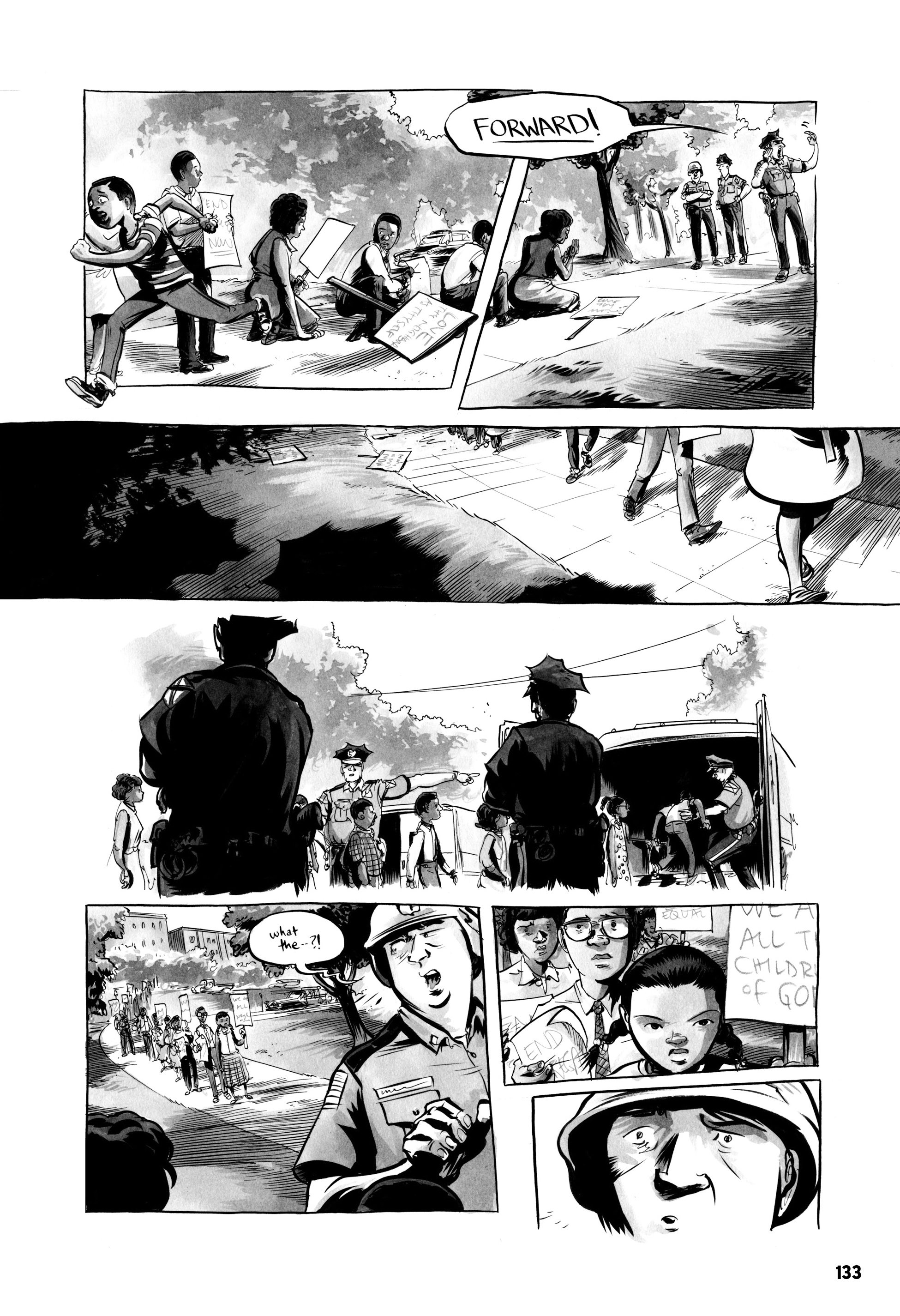 Read online March comic -  Issue #2 - 131
