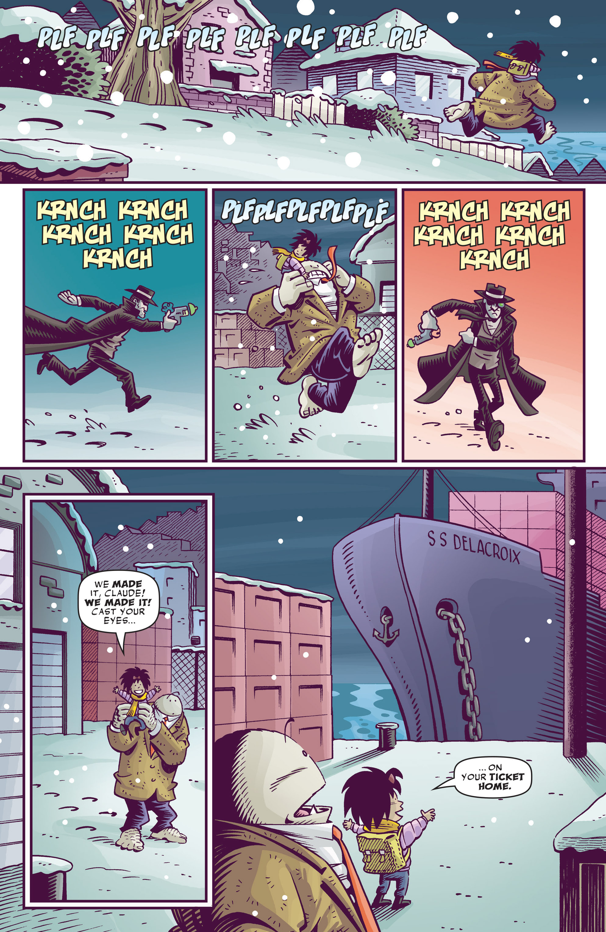 Read online Abigail And The Snowman comic -  Issue #4 - 17