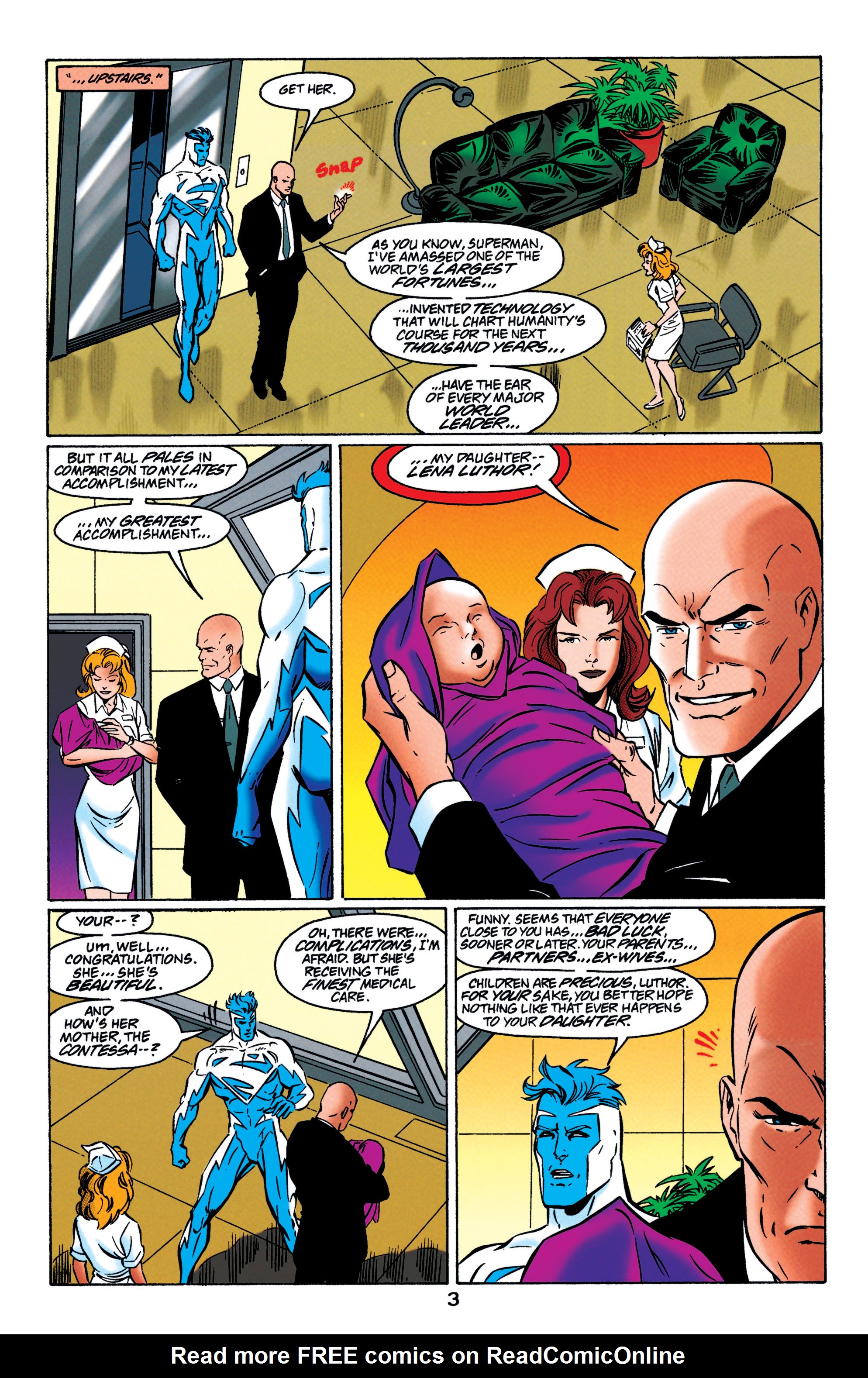 Read online Adventures of Superman (1987) comic -  Issue #554 - 4