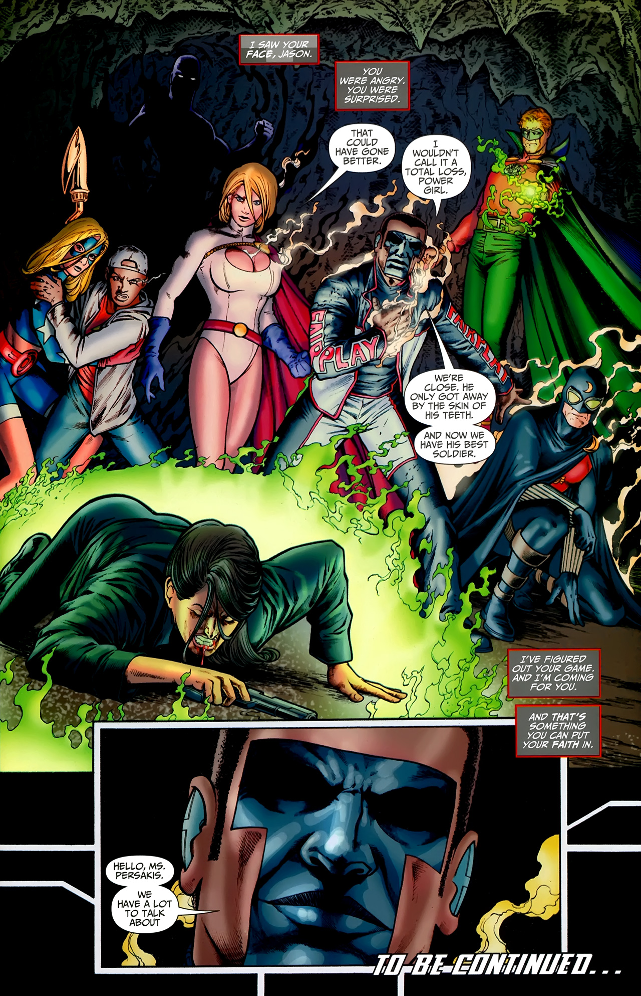 Read online JSA vs. Kobra comic -  Issue #4 - 21