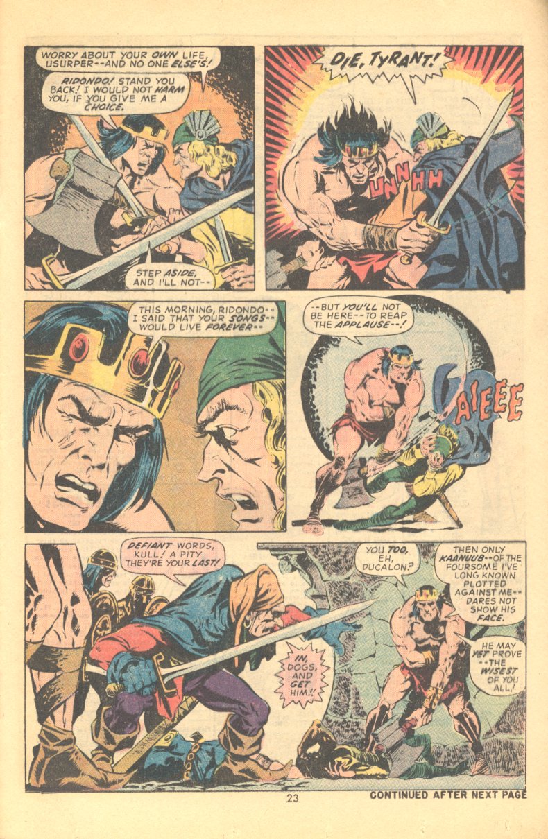 Read online Kull The Destroyer comic -  Issue #11 - 16