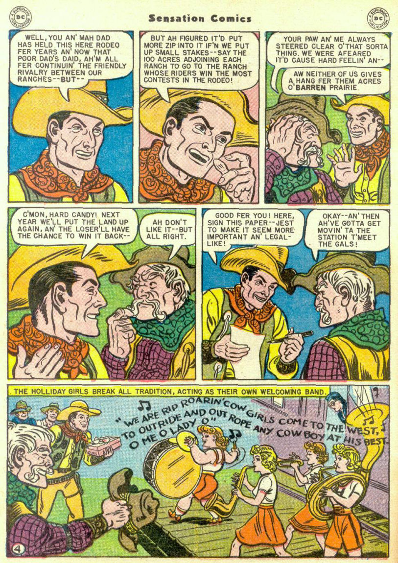 Read online Sensation (Mystery) Comics comic -  Issue #67 - 6