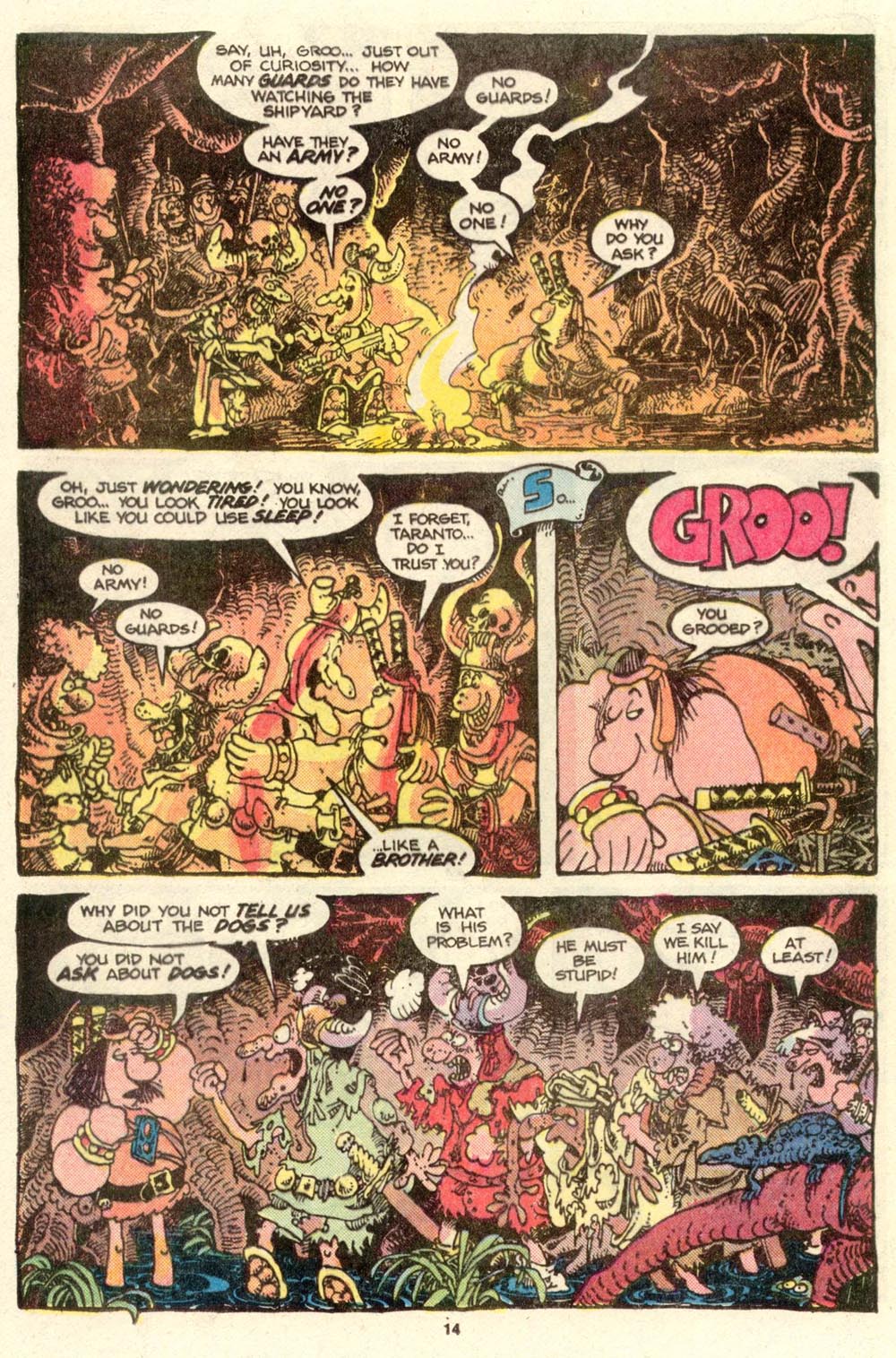 Read online Sergio Aragonés Groo the Wanderer comic -  Issue #16 - 14