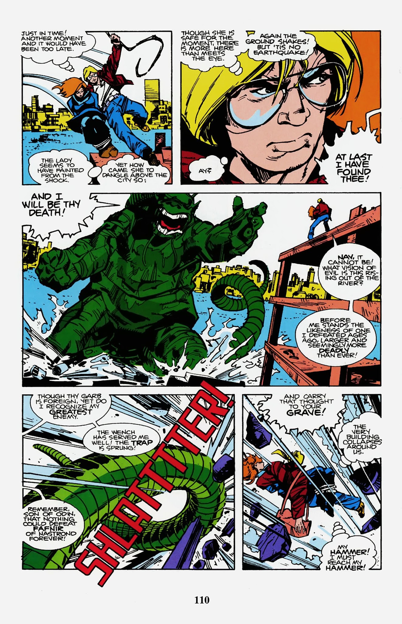 Read online Thor Visionaries: Walter Simonson comic -  Issue # TPB 1 - 112