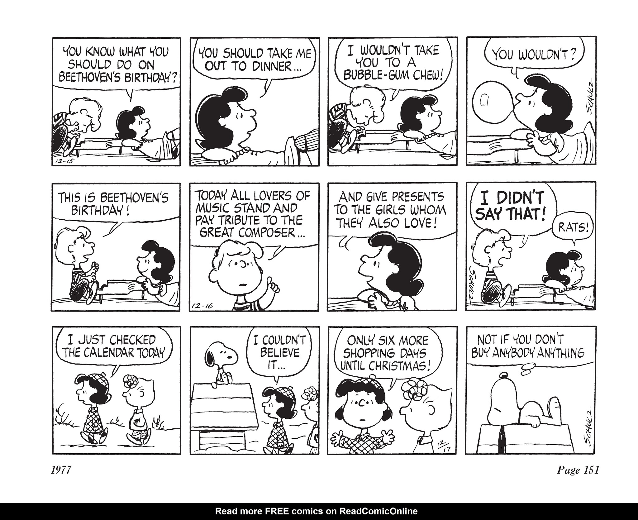 Read online The Complete Peanuts comic -  Issue # TPB 14 - 168