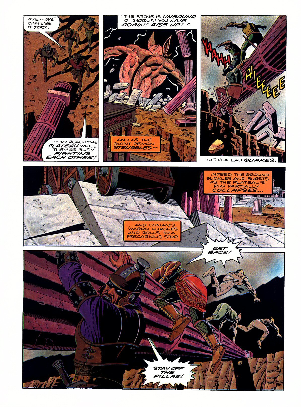 Read online Marvel Graphic Novel comic -  Issue #53 - Conan - The Skull of Set - 50
