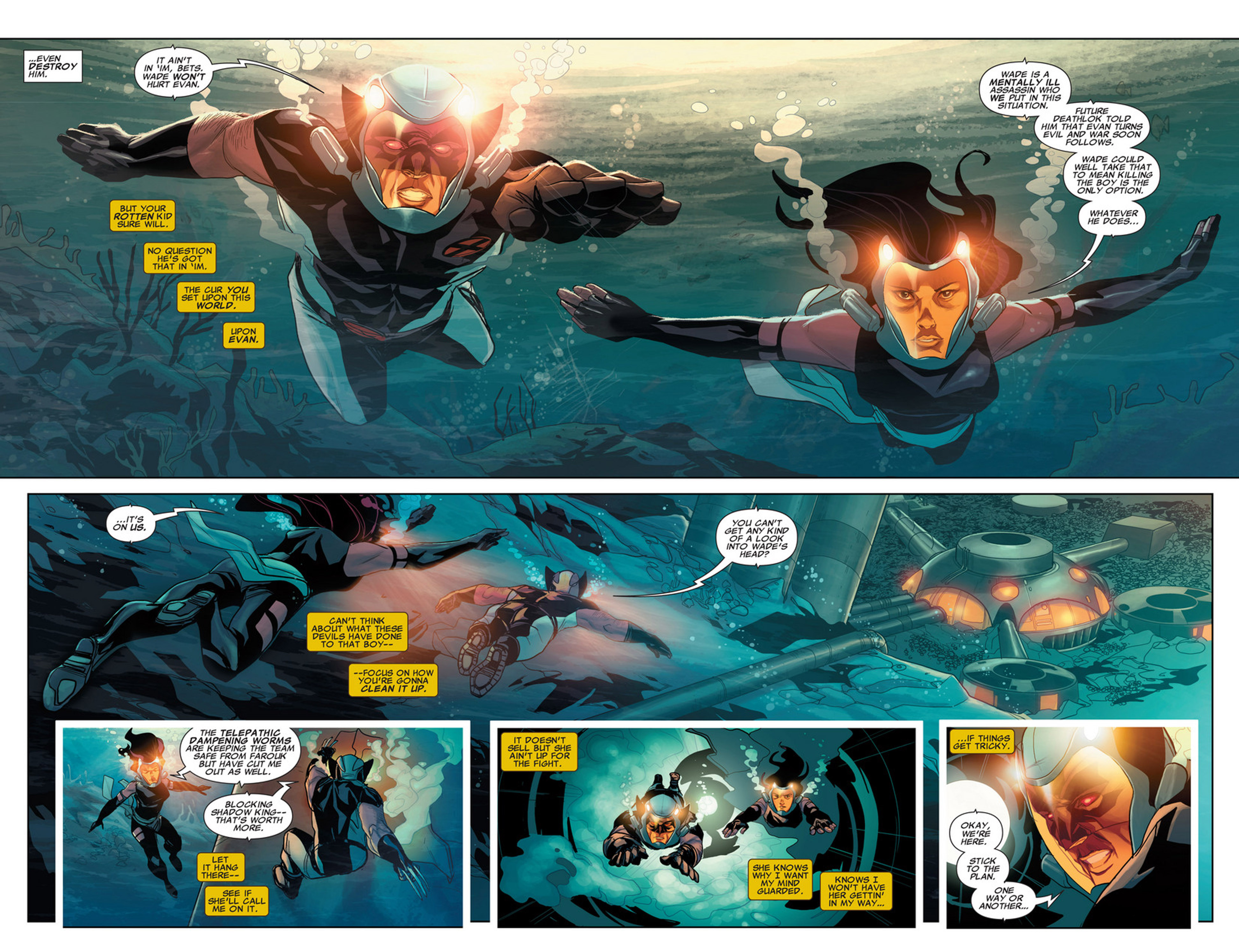 Read online Uncanny X-Force (2010) comic -  Issue #32 - 6