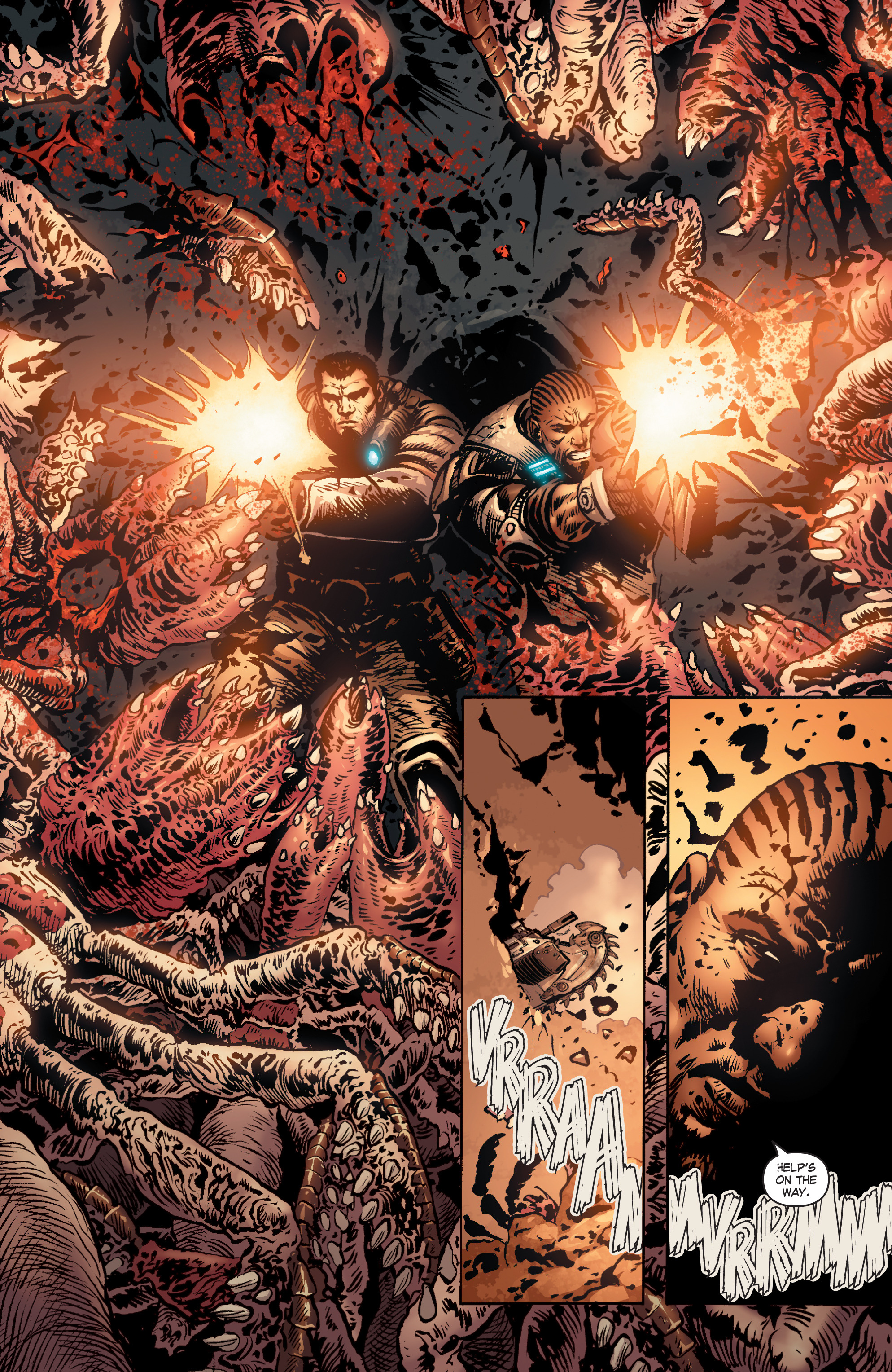 Read online Gears Of War comic -  Issue #5 - 17