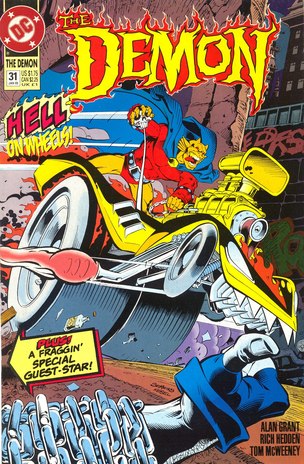 Read online The Demon (1990) comic -  Issue #31 - 1