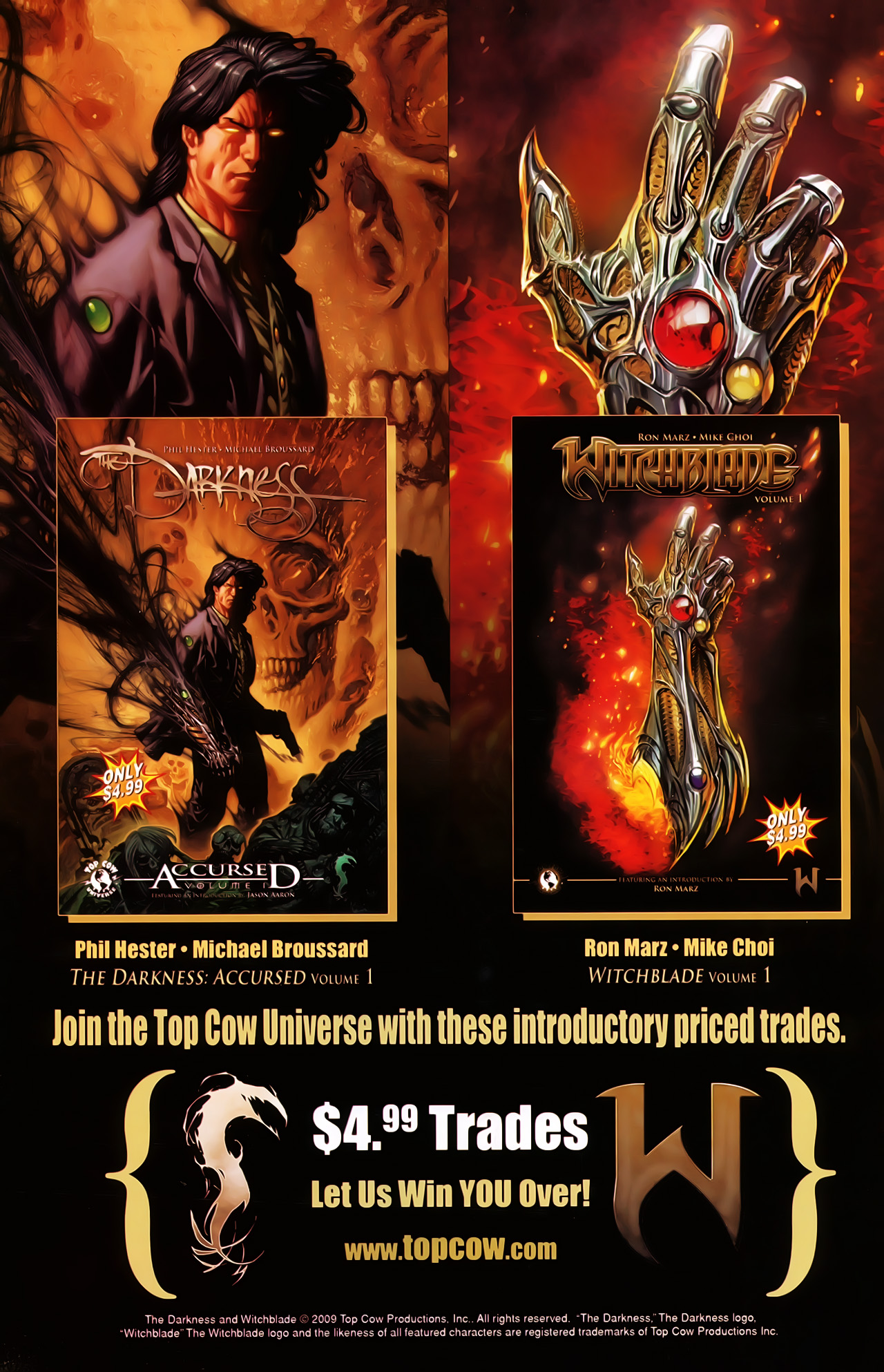 Read online The Darkness/Pitt comic -  Issue #1 - 33