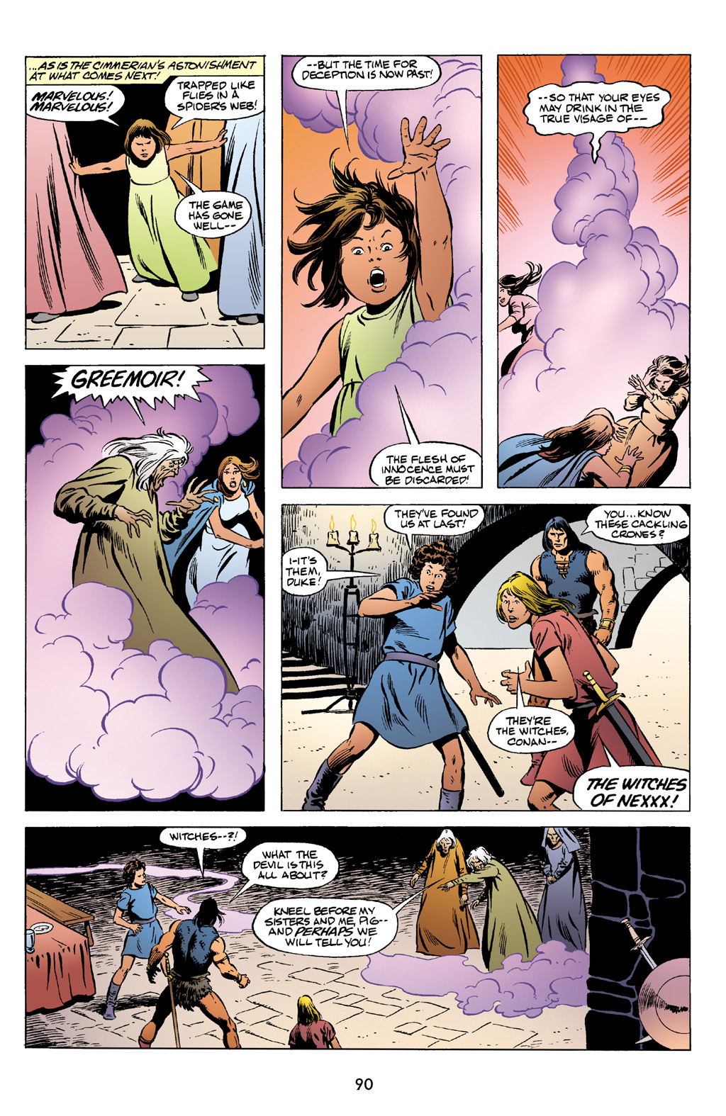 Read online The Chronicles of Conan comic -  Issue # TPB 16 (Part 1) - 91