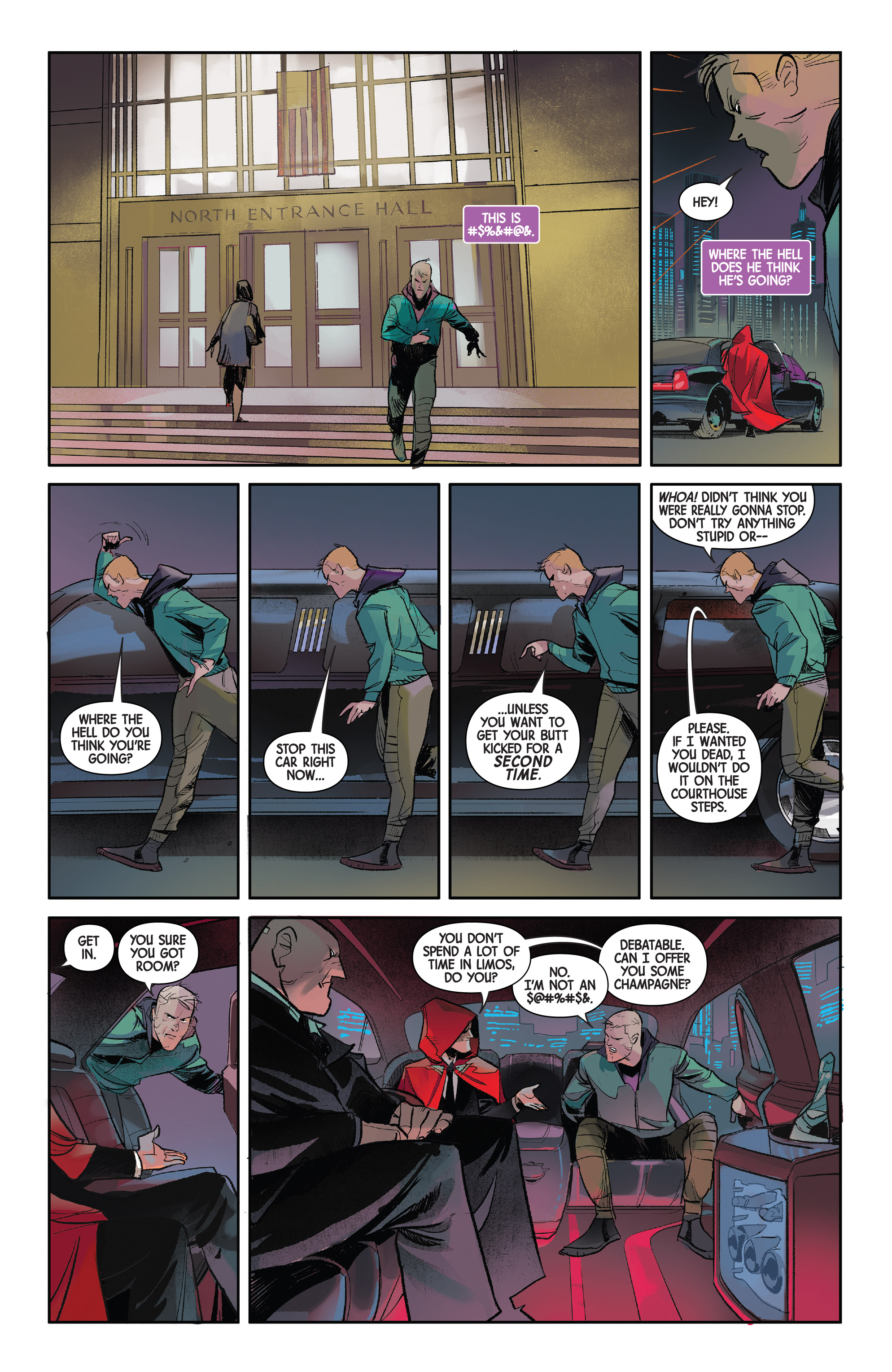 Read online Hawkeye: Freefall comic -  Issue #1 - 8