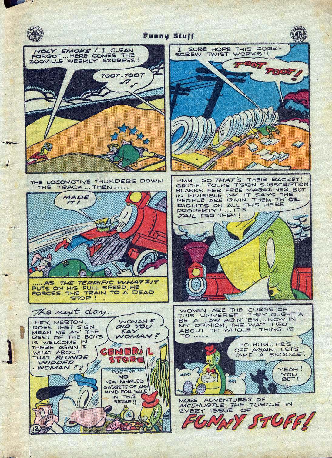 Read online Funny Stuff comic -  Issue #6 - 49