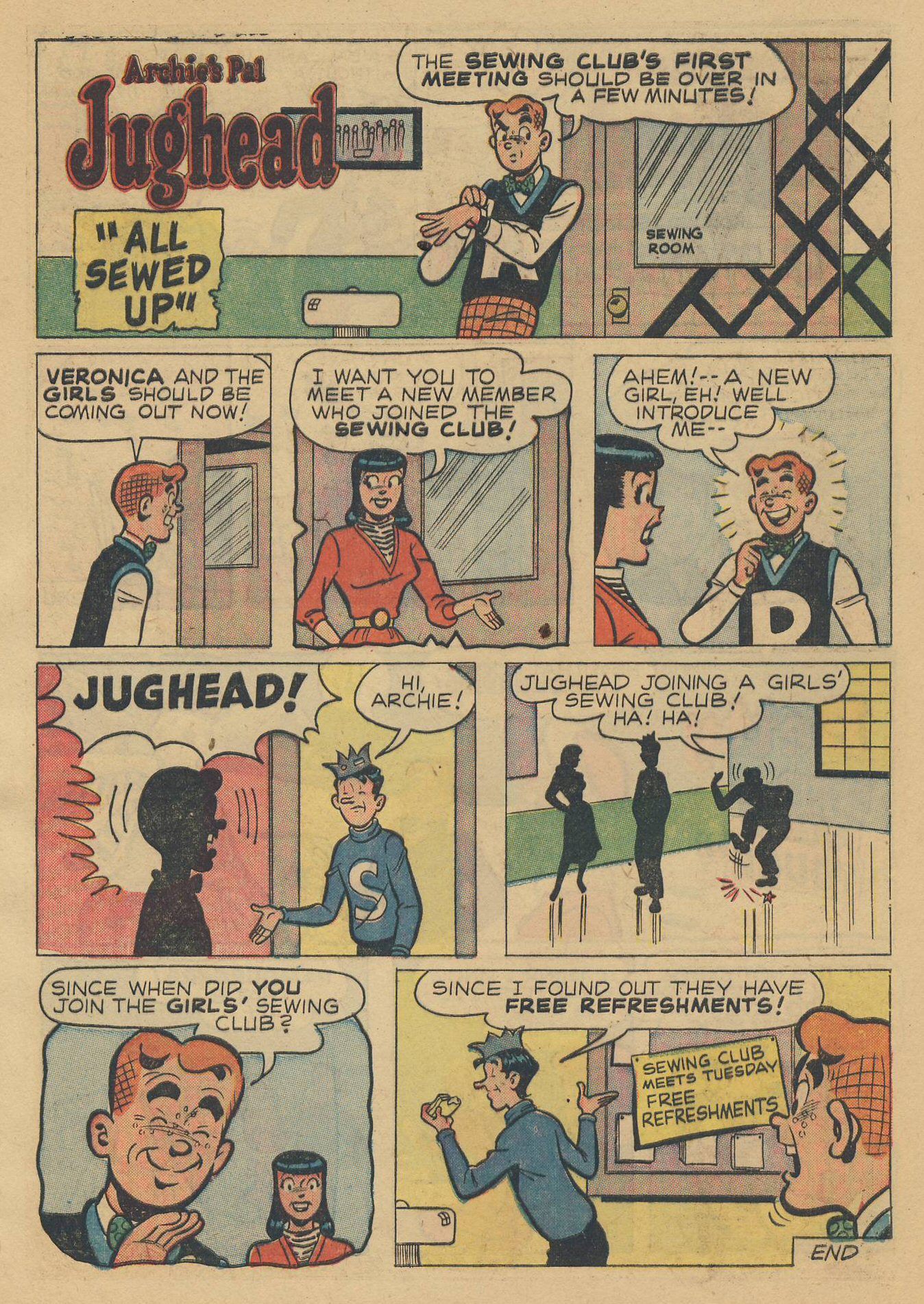 Read online Archie's Pal Jughead Annual comic -  Issue #4 - 17
