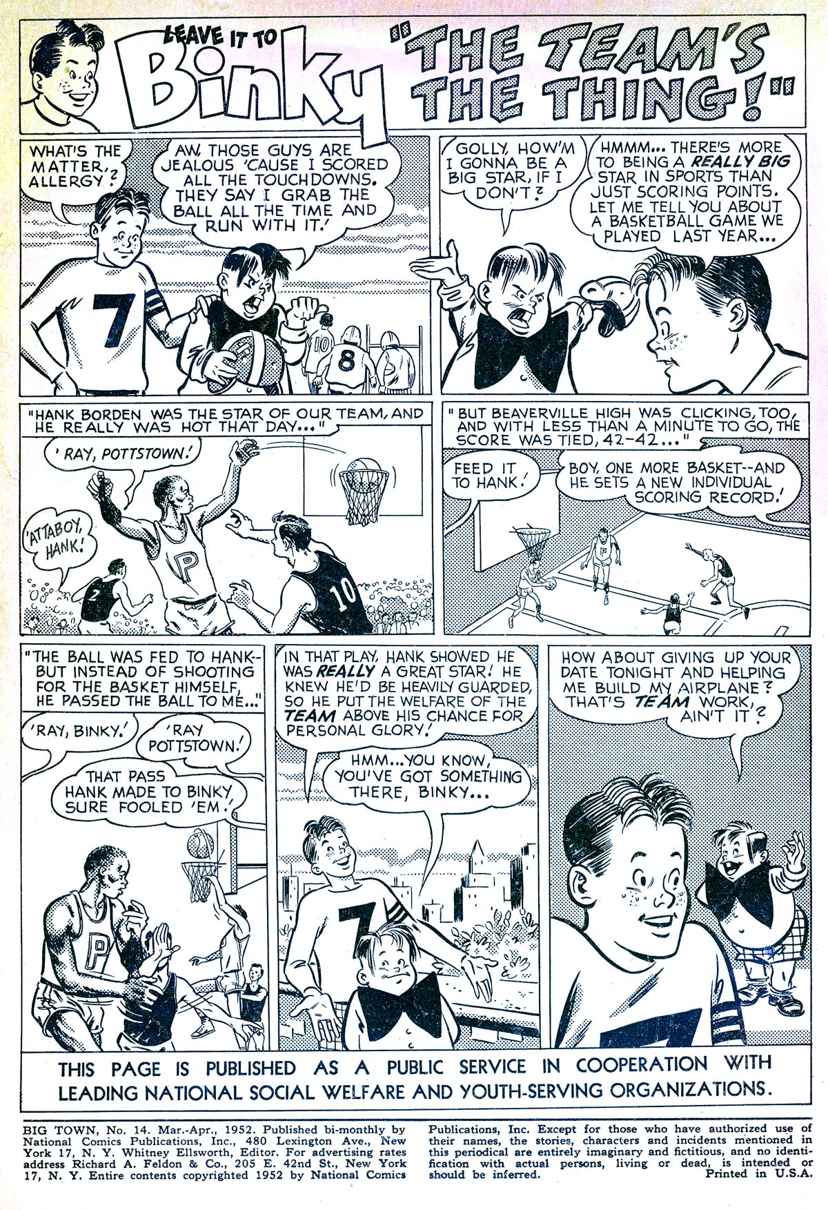 Big Town (1951) 14 Page 1