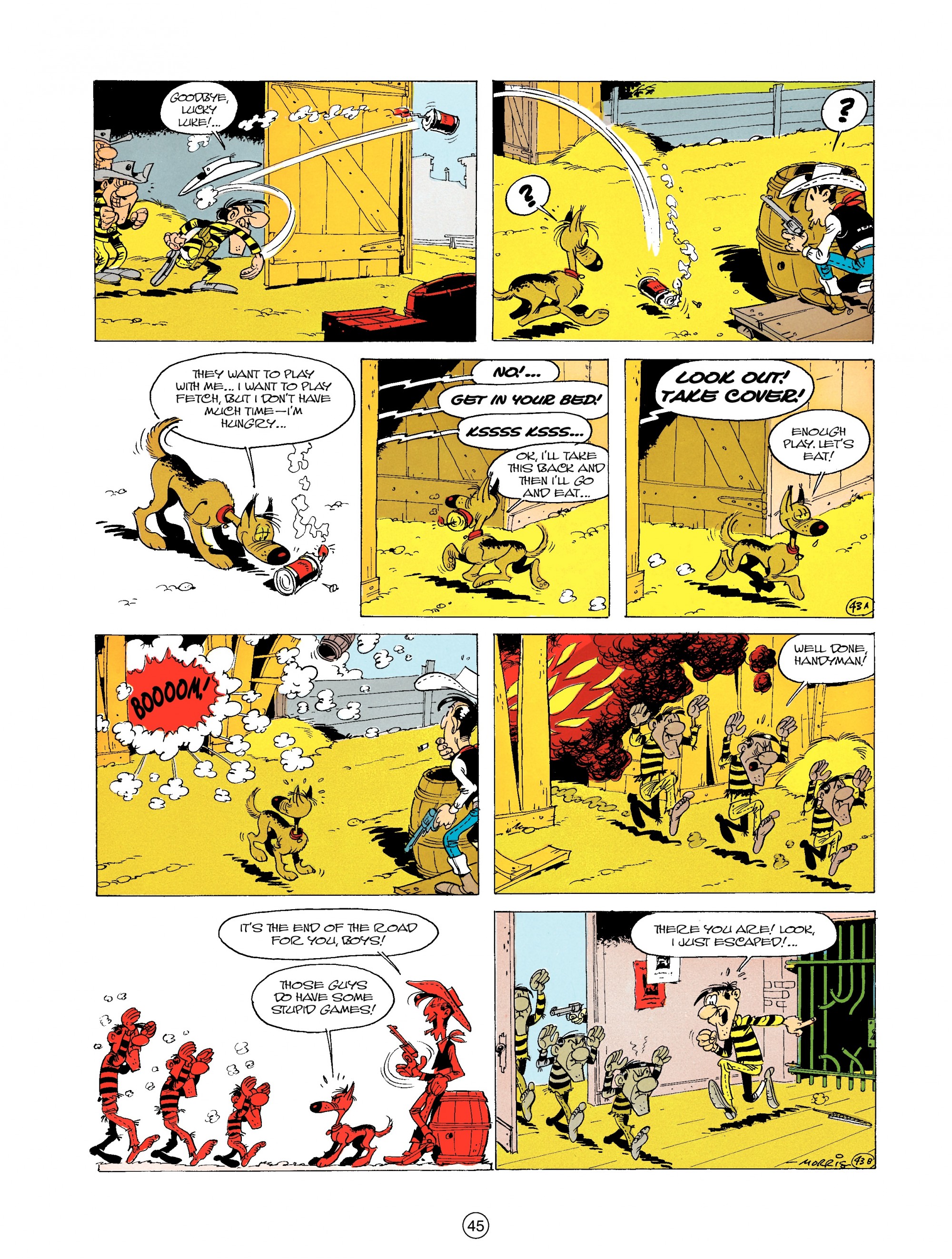 Read online A Lucky Luke Adventure comic -  Issue #19 - 45