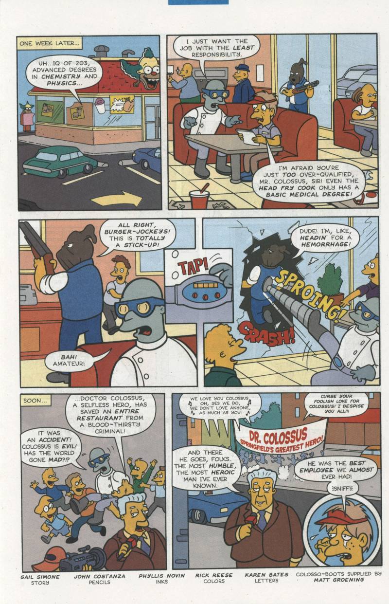 Read online Simpsons Comics comic -  Issue #67 - 33