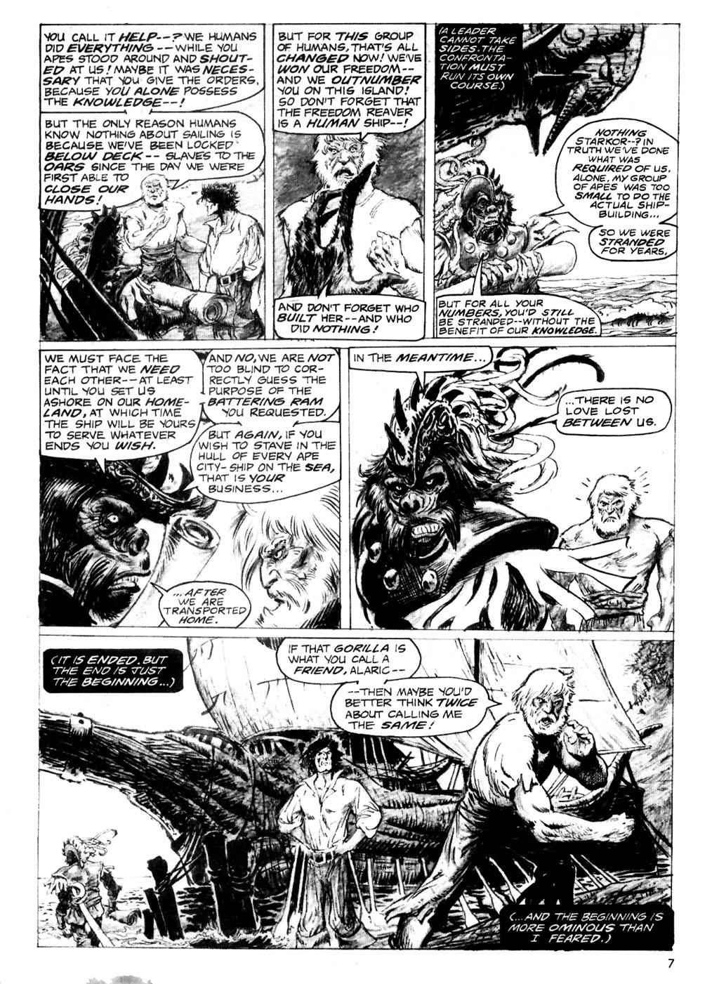 Read online Planet of the Apes comic -  Issue #15 - 5