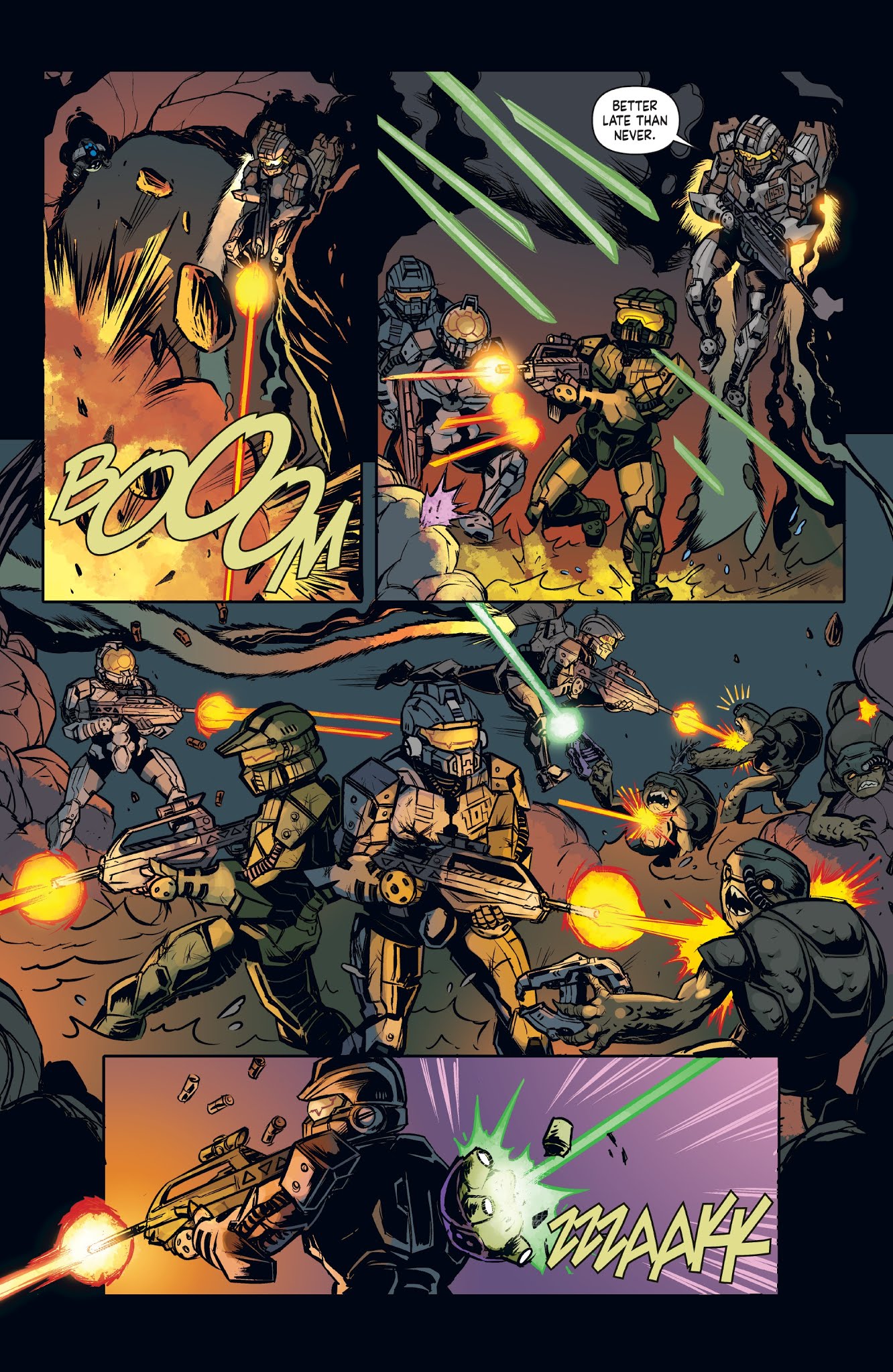Read online Halo: Collateral Damage comic -  Issue #3 - 10