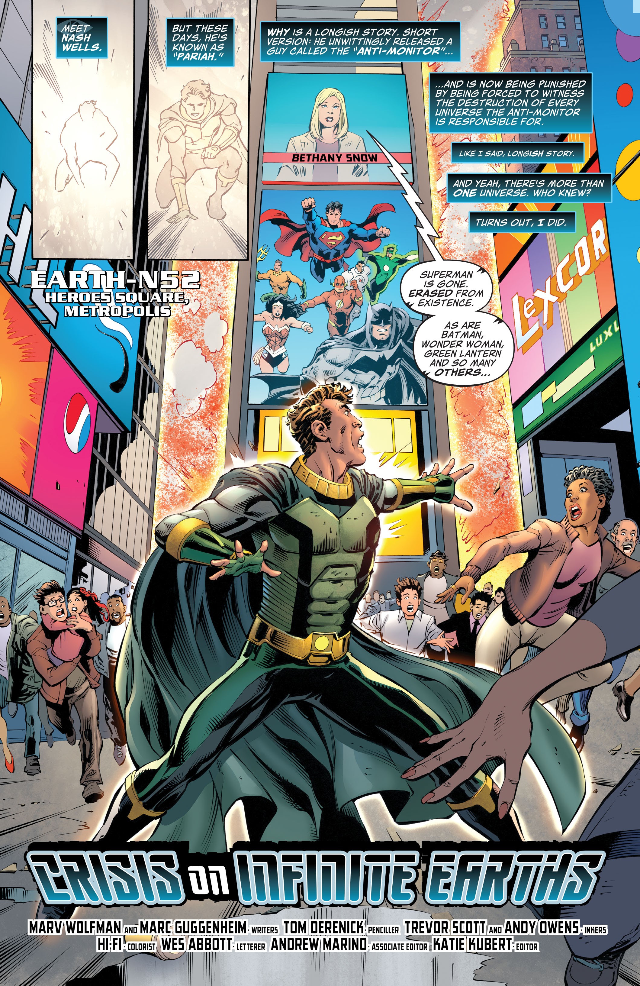 Read online Crisis On Infinite Earths: Paragons Rising: The Deluxe Edition comic -  Issue # TPB - 8