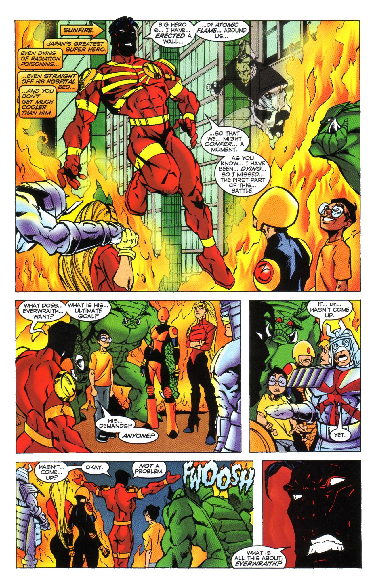 Read online Sunfire & Big Hero Six comic -  Issue #3 - 11