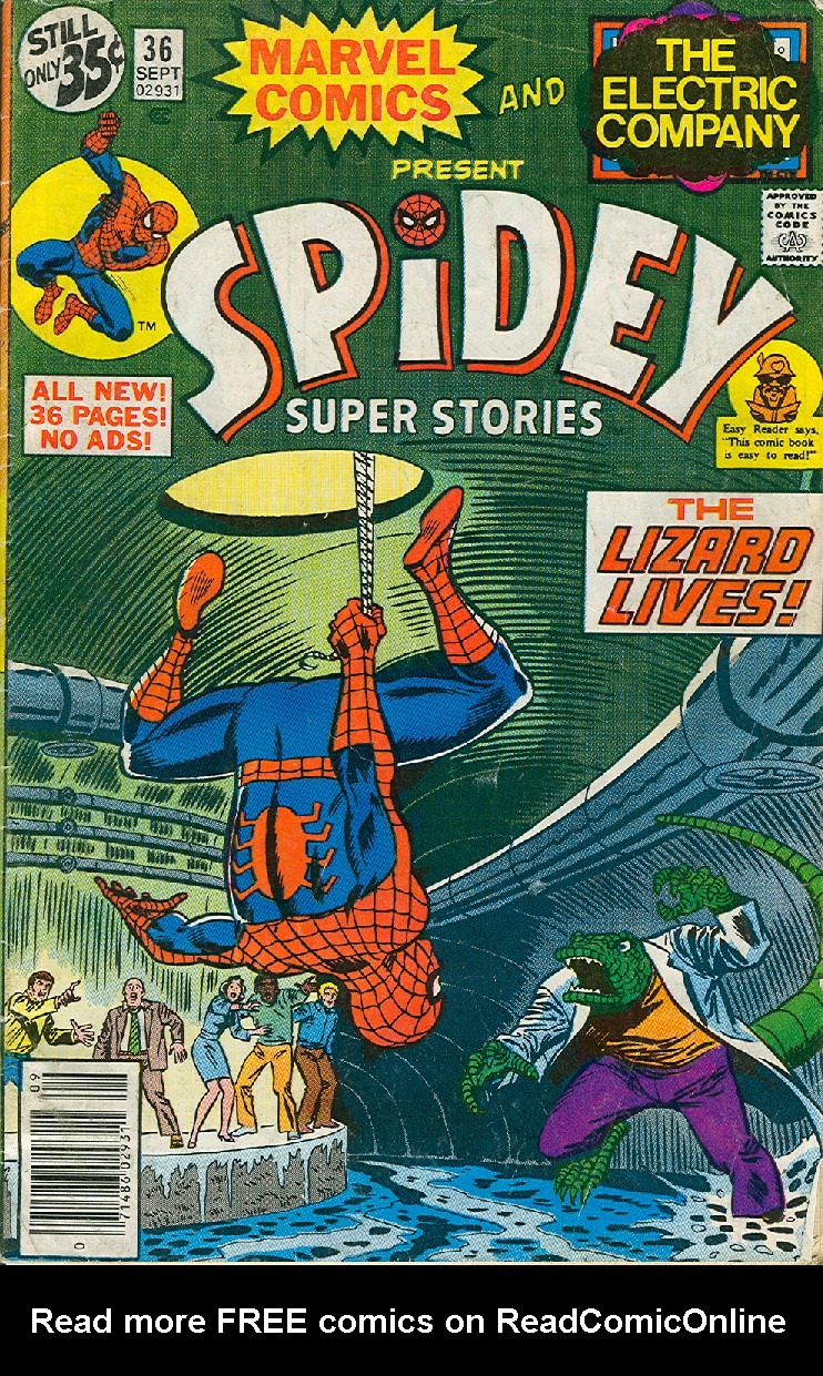 Read online Spidey Super Stories comic -  Issue #36 - 1