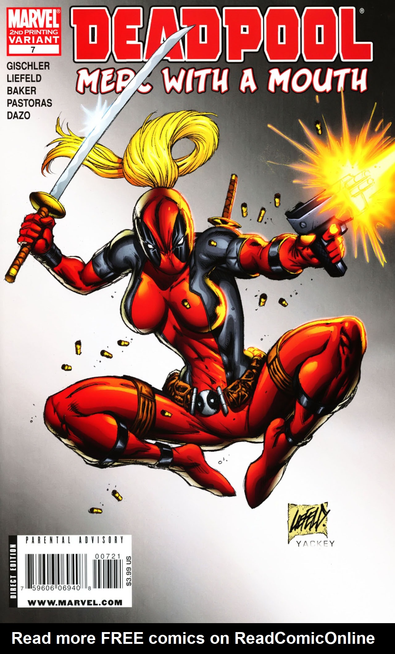 Read online Deadpool: Merc With a Mouth comic -  Issue #7 - 2