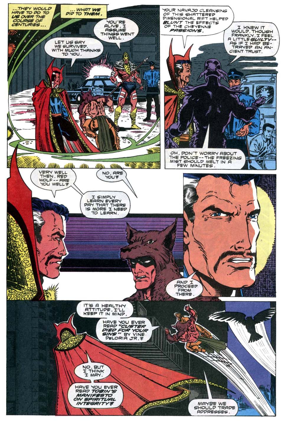 Read online Doctor Strange: Sorcerer Supreme comic -  Issue #25 - 24