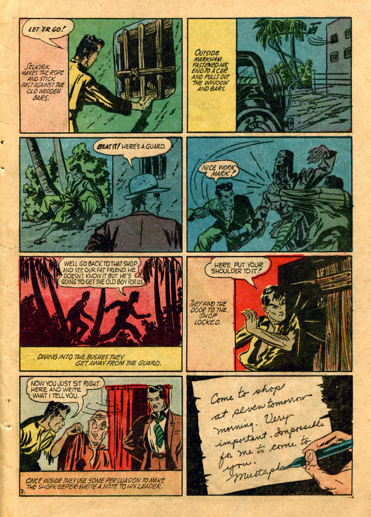 Read online Super Spy (1940) comic -  Issue #2 - 20