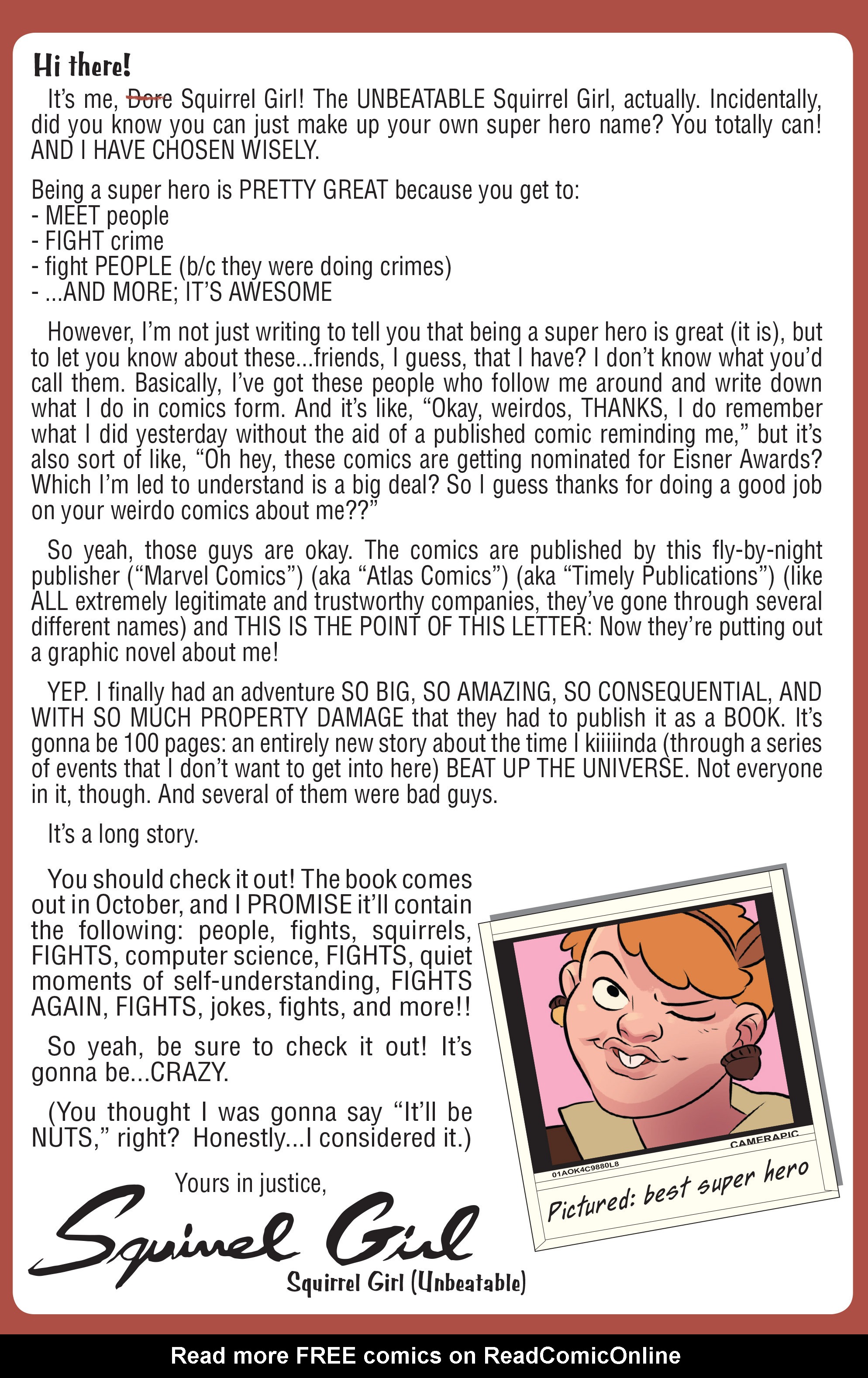 Read online The Unbeatable Squirrel Girl II comic -  Issue #11 - 23