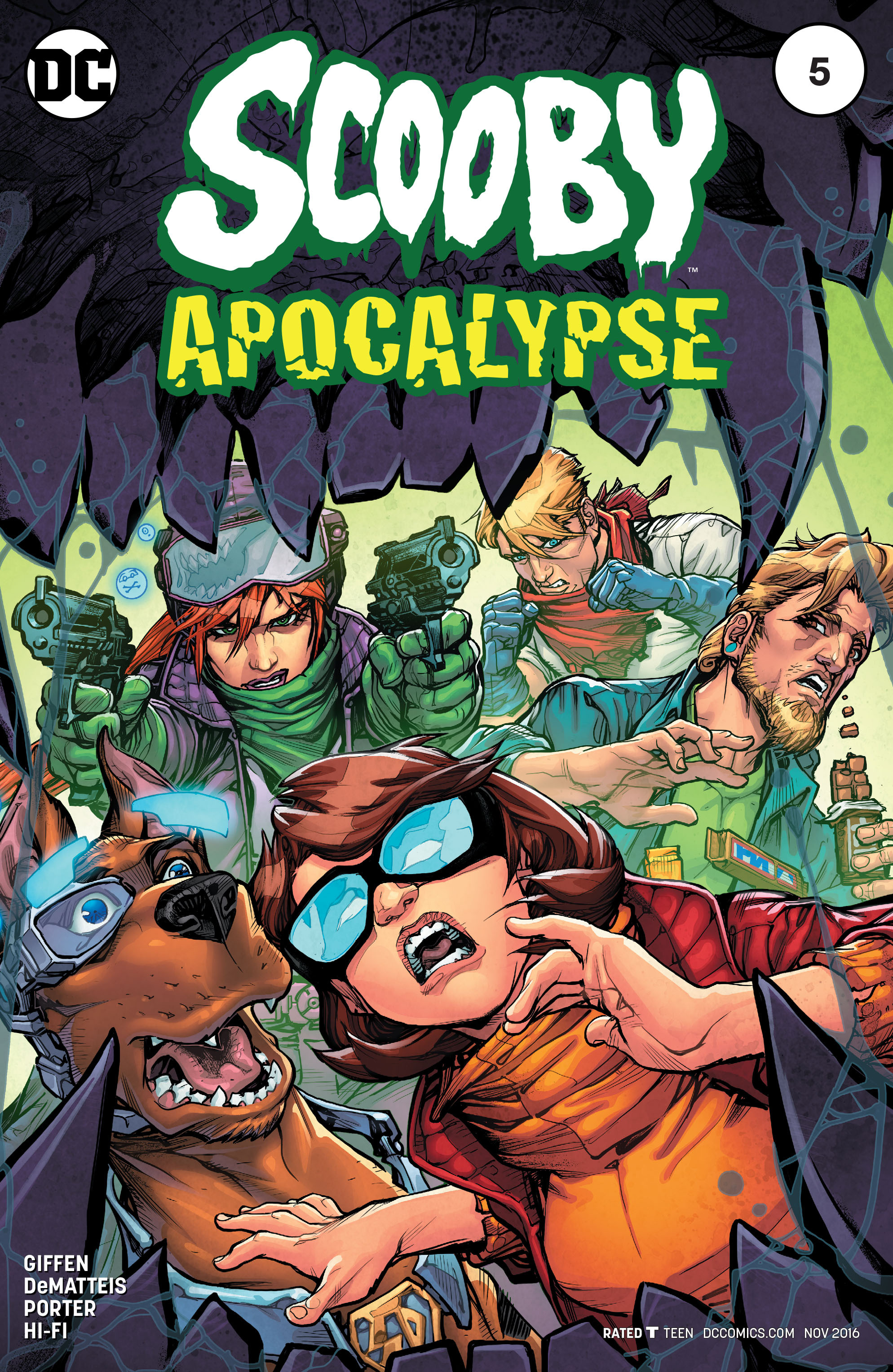 Read online Scooby Apocalypse comic -  Issue #5 - 1