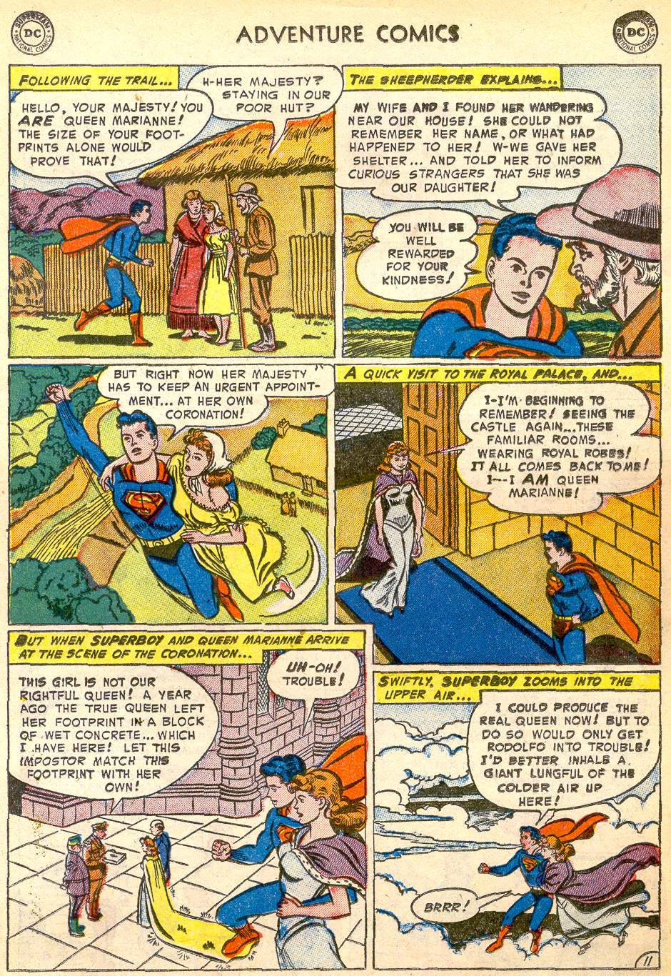 Read online Adventure Comics (1938) comic -  Issue #192 - 13