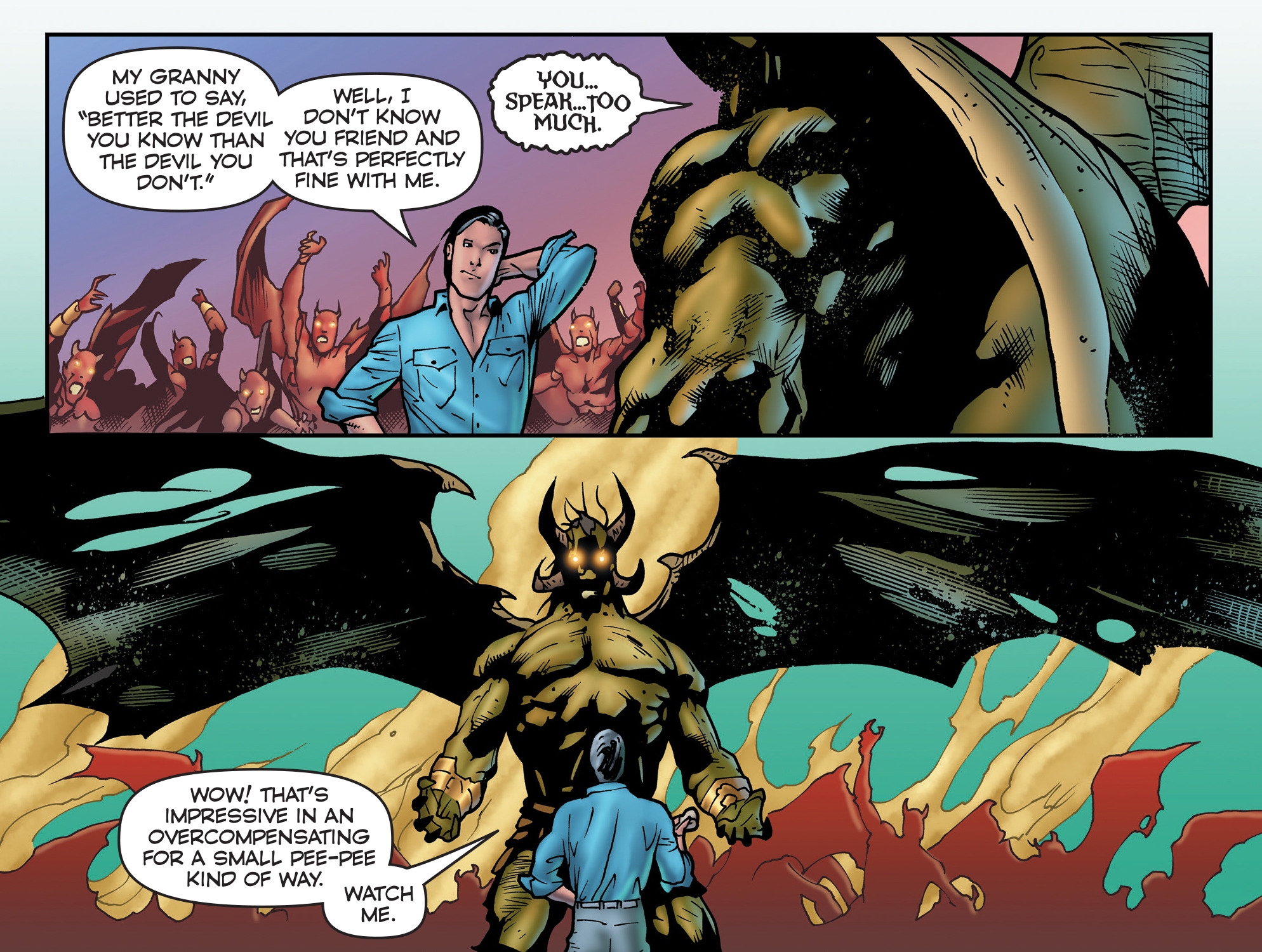 Read online Evil Dead 2: Beyond Dead By Dawn comic -  Issue #5 - 10